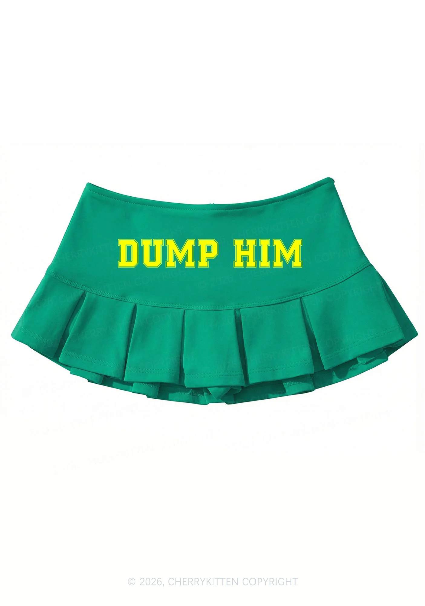 Dump Him Y2K Mini Pleated Skirts Cherrykitten - Image 3