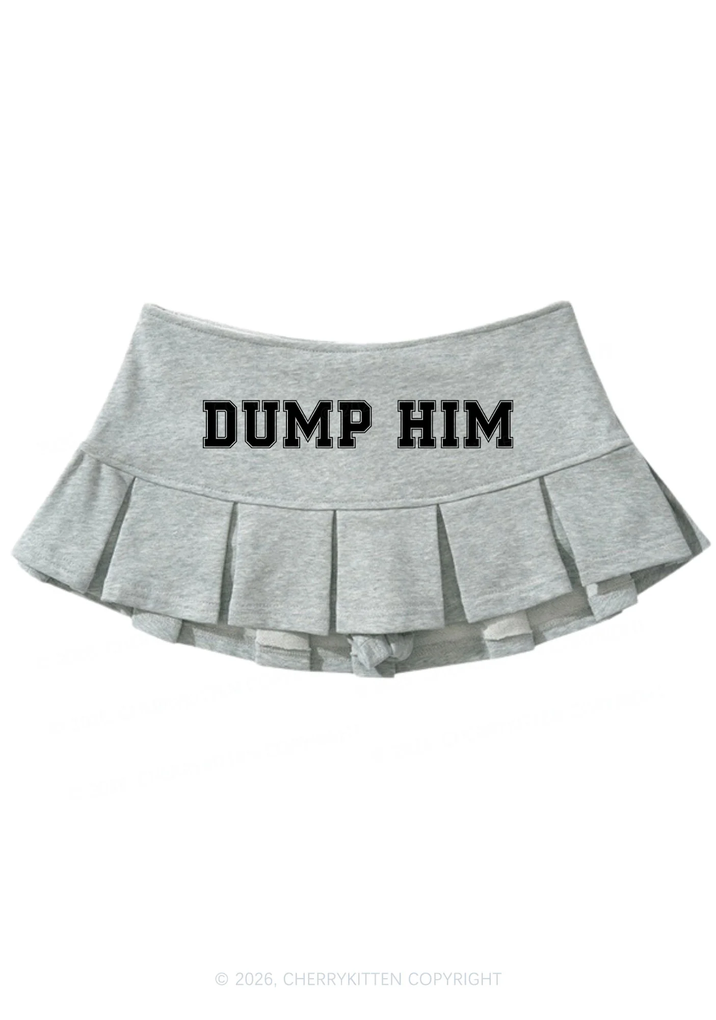 Dump Him Y2K Mini Pleated Skirts Cherrykitten - Image 4