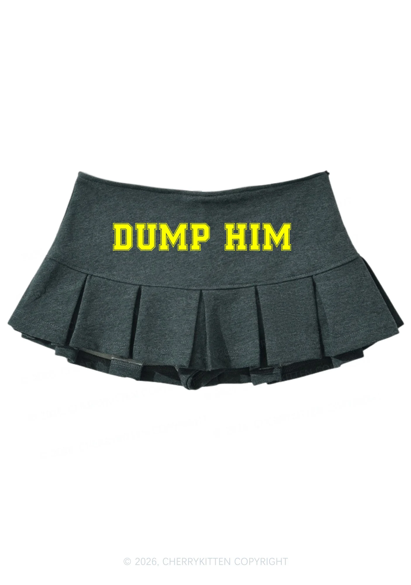 Dump Him Y2K Mini Pleated Skirts Cherrykitten - Image 7