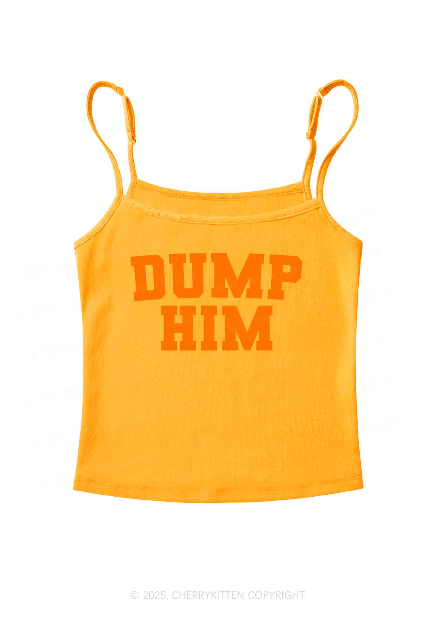 Dump Him Y2K Spaghetti Strap Cami Cherrykitten - Image 7