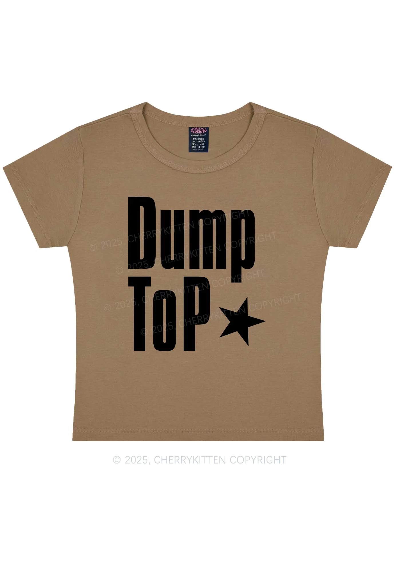 Dump Top Pride Y2K Baby Tee Cherrykitten - Image 10