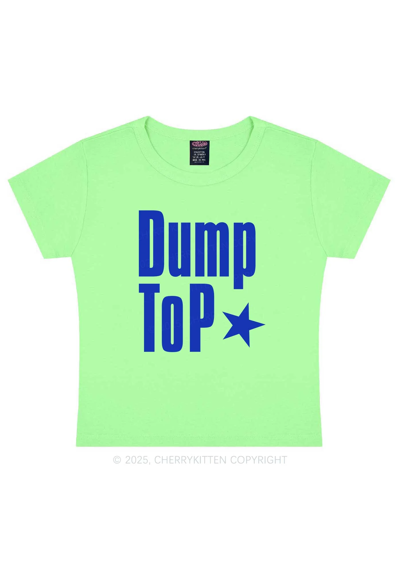 Dump Top Pride Y2K Baby Tee Cherrykitten - Image 12