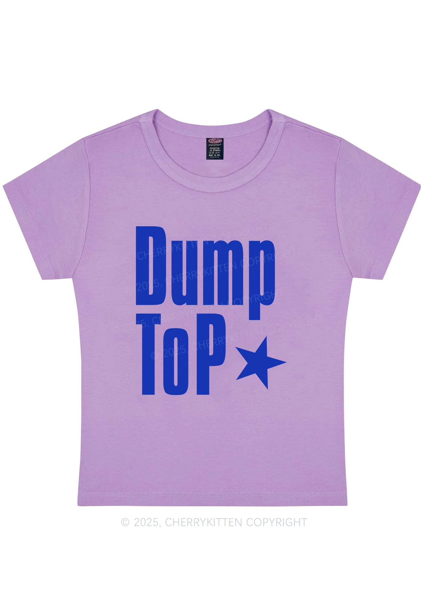 Dump Top Pride Y2K Baby Tee Cherrykitten - Image 6
