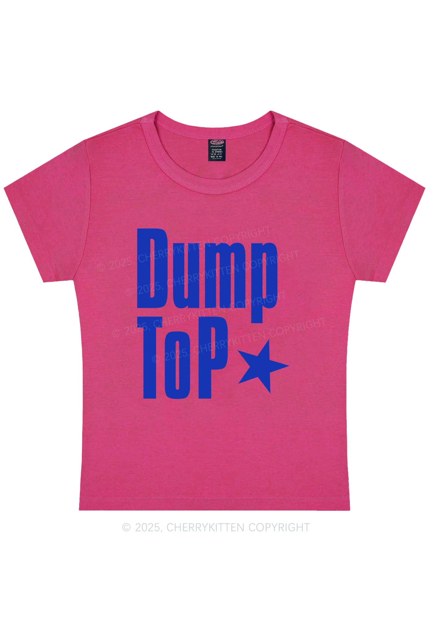 Dump Top Pride Y2K Baby Tee Cherrykitten - Image 7