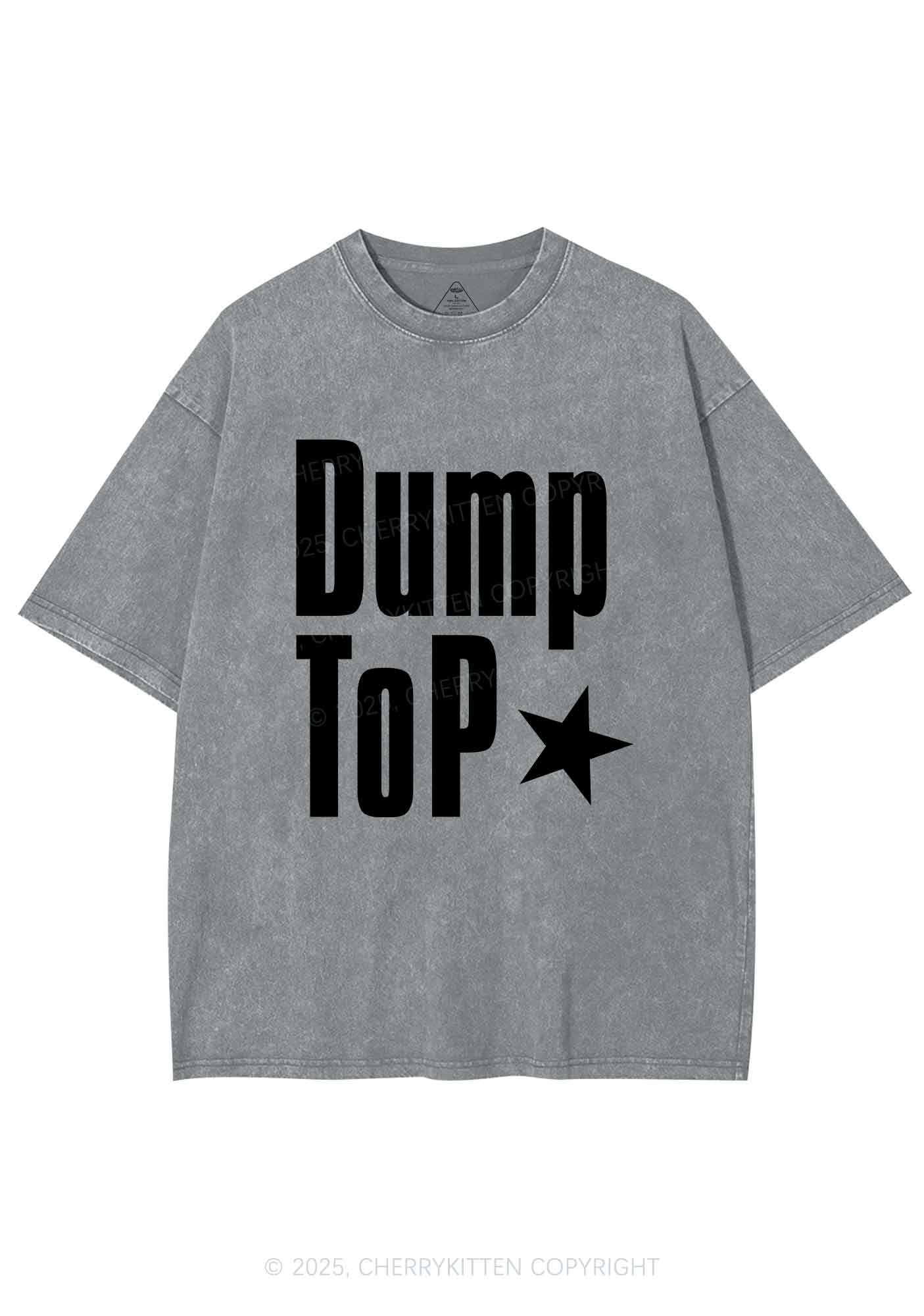 Dump Top Pride Y2K Shirts Washed Tee Cherrykitten - Image 7