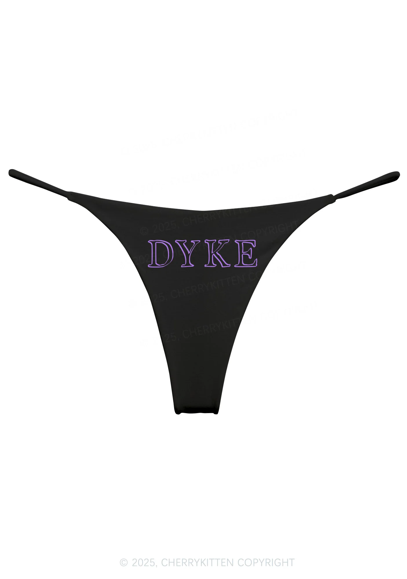 DYKE Pride Y2K Bikini String Thong Cherrykitten - Image 4