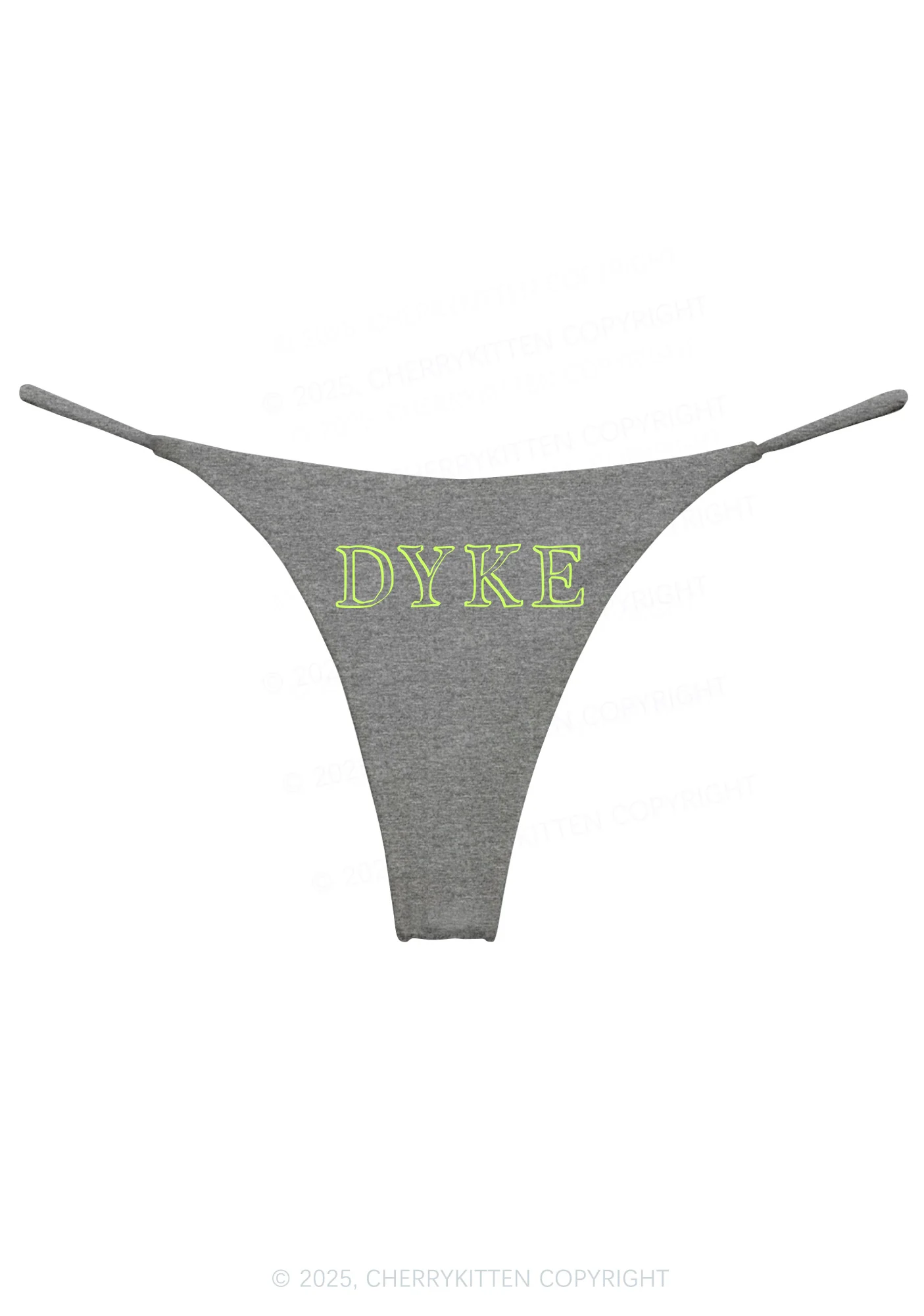 DYKE Pride Y2K Bikini String Thong Cherrykitten - Image 9
