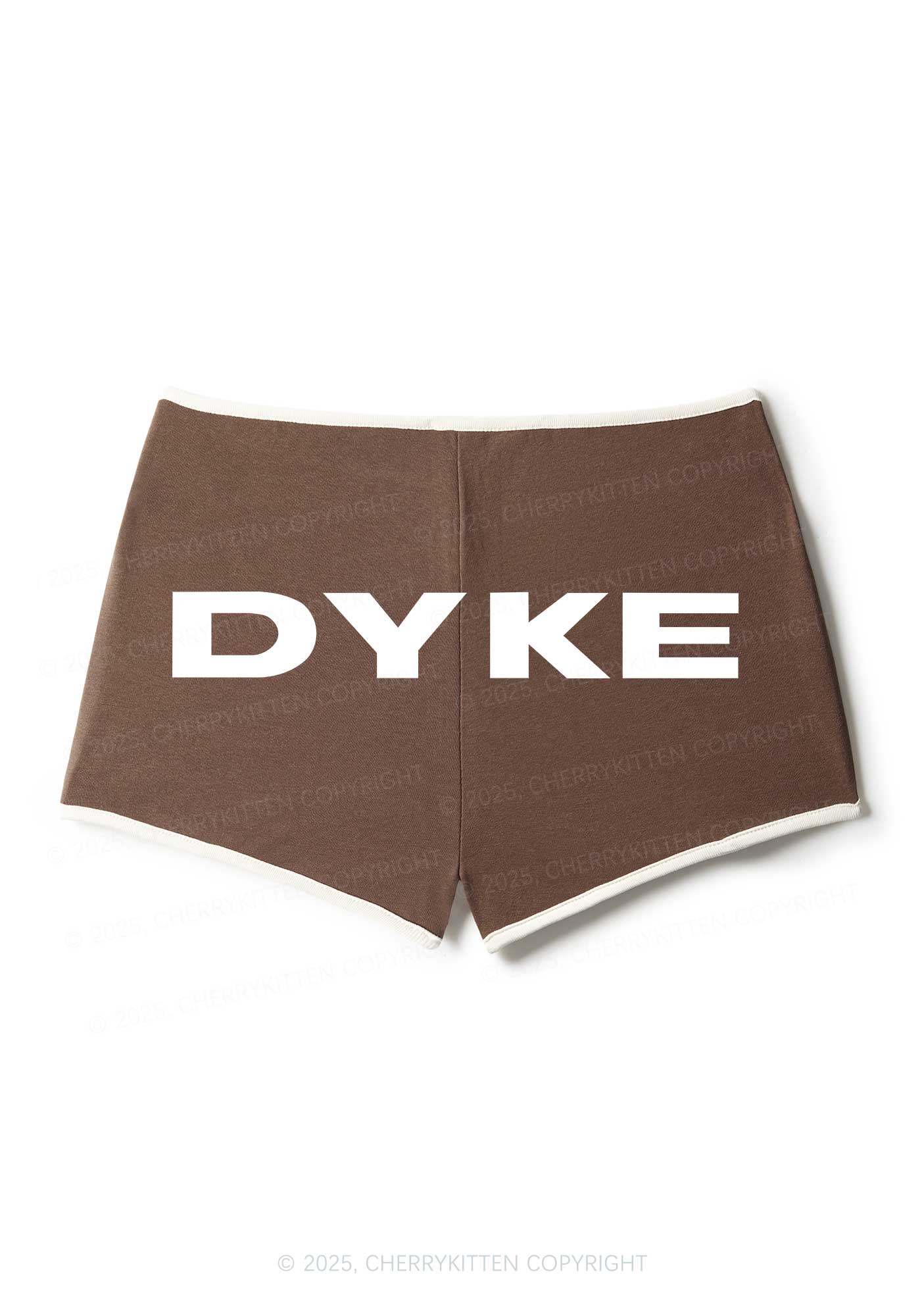 DYKE Pride Y2K Booty Shorts Cherrykitten - Image 5