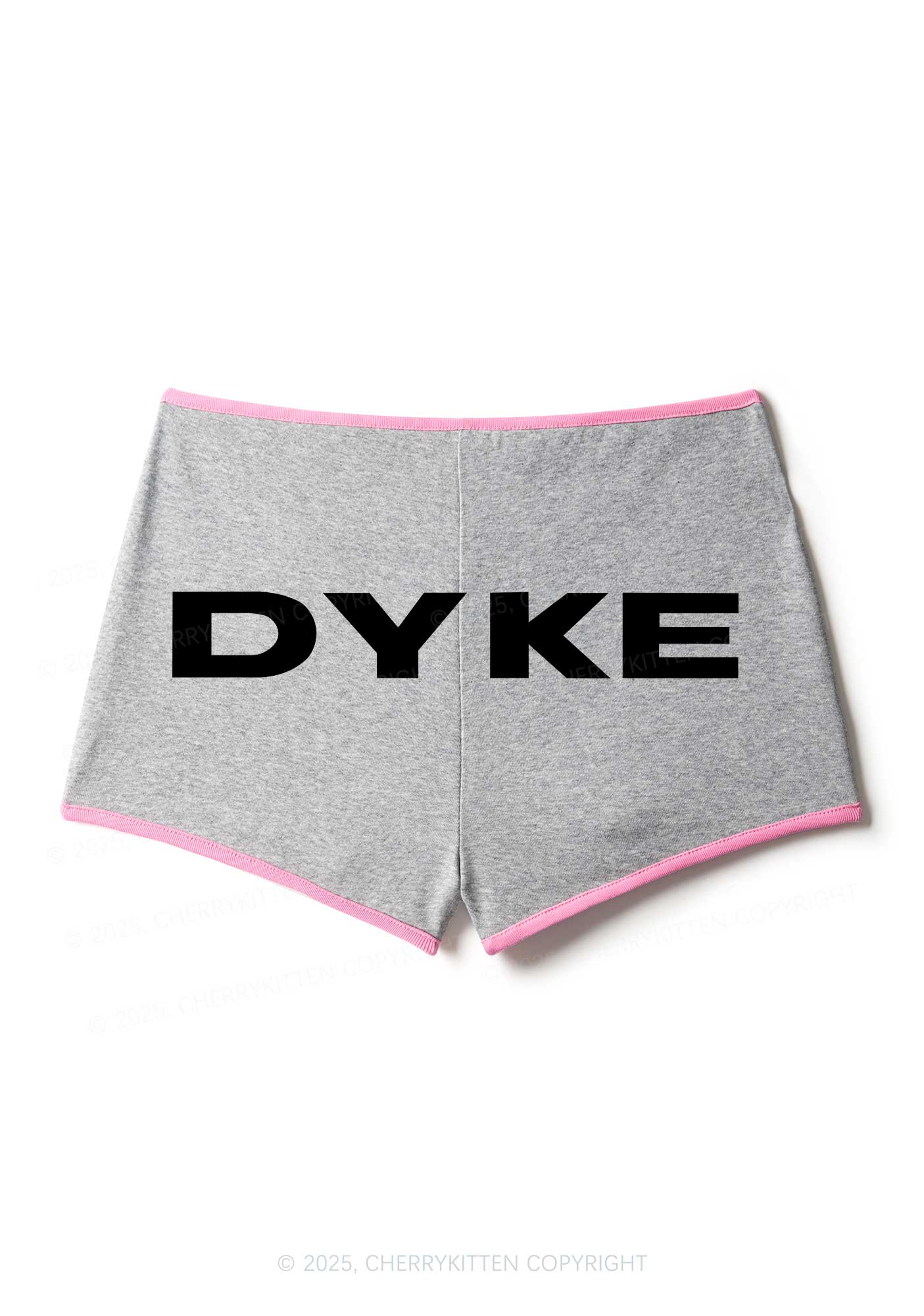 DYKE Pride Y2K Booty Shorts Cherrykitten - Image 6