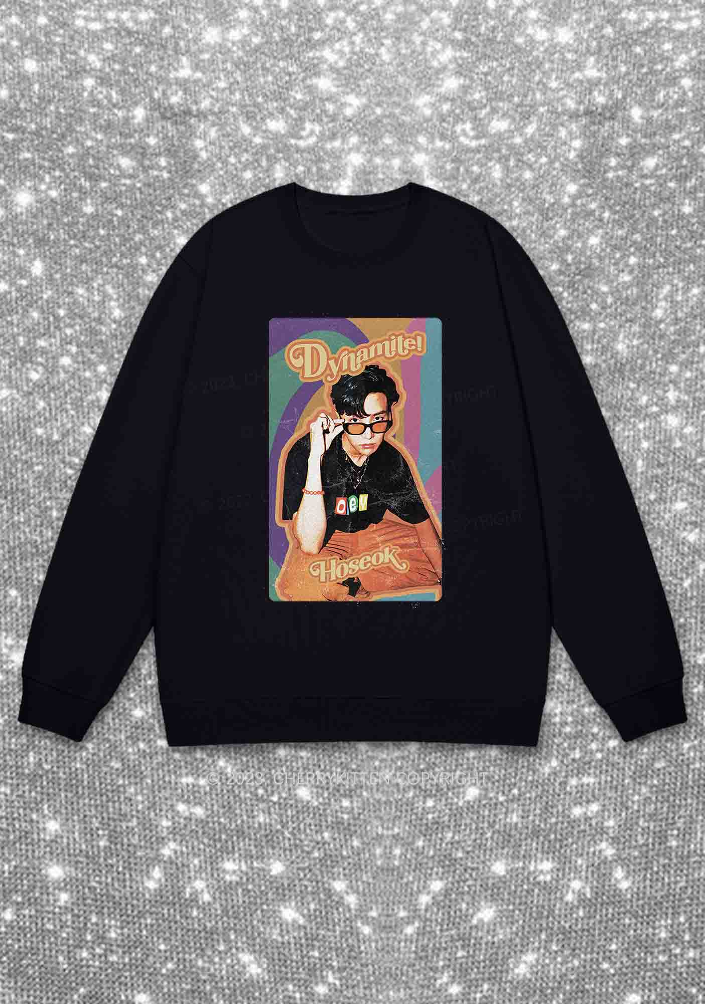 Dynamite Hoseok Kpop Y2K Sweatshirt Cherrykitten - Image 3