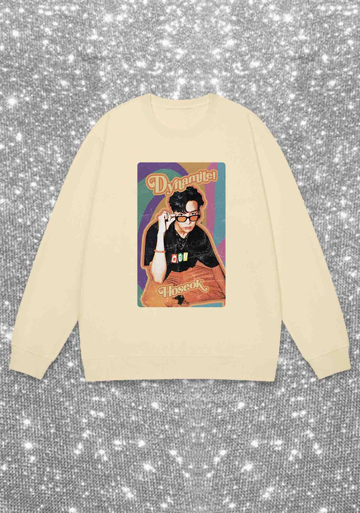 Dynamite Hoseok Kpop Y2K Sweatshirt Cherrykitten - Image 4