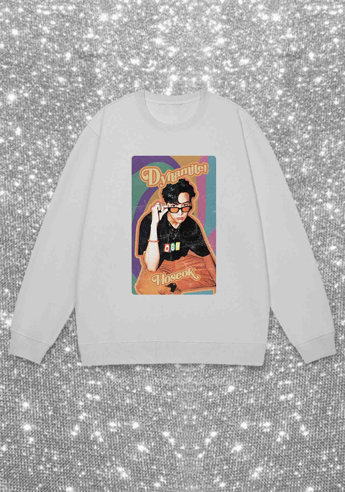 Dynamite Hoseok Kpop Y2K Sweatshirt Cherrykitten - Image 5