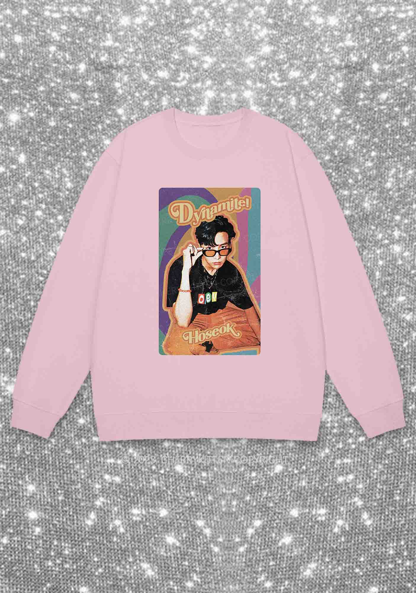Dynamite Hoseok Kpop Y2K Sweatshirt Cherrykitten - Image 6
