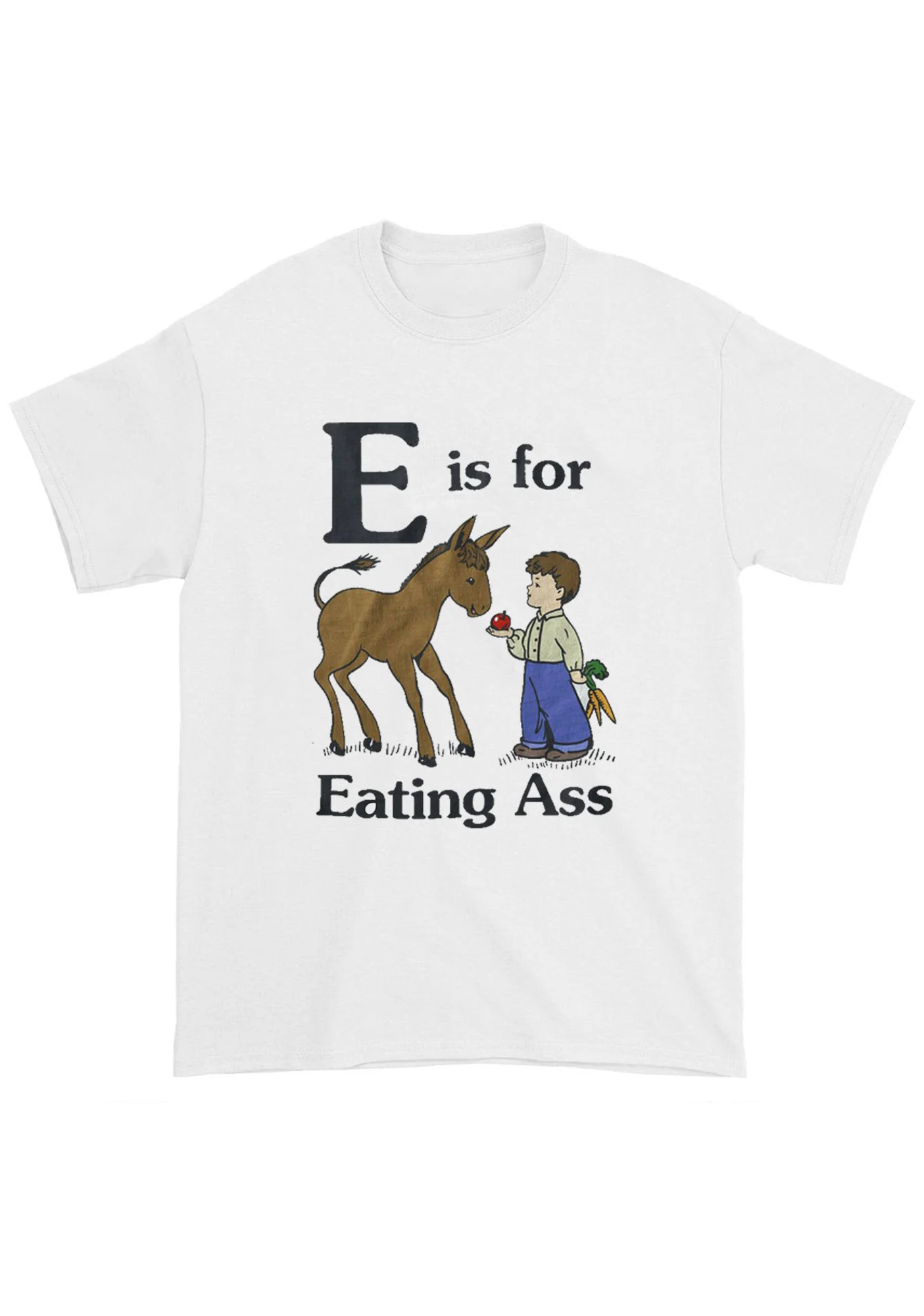 E Is For Eating Axx Chunky Shirt - Image 3