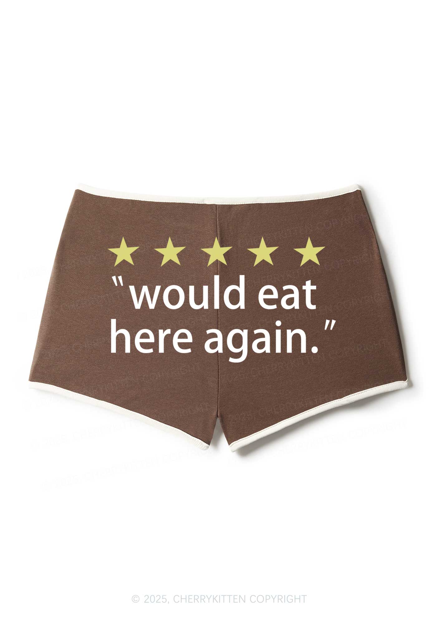 Eat Here Again Y2K Booty Shorts Cherrykitten - Image 2