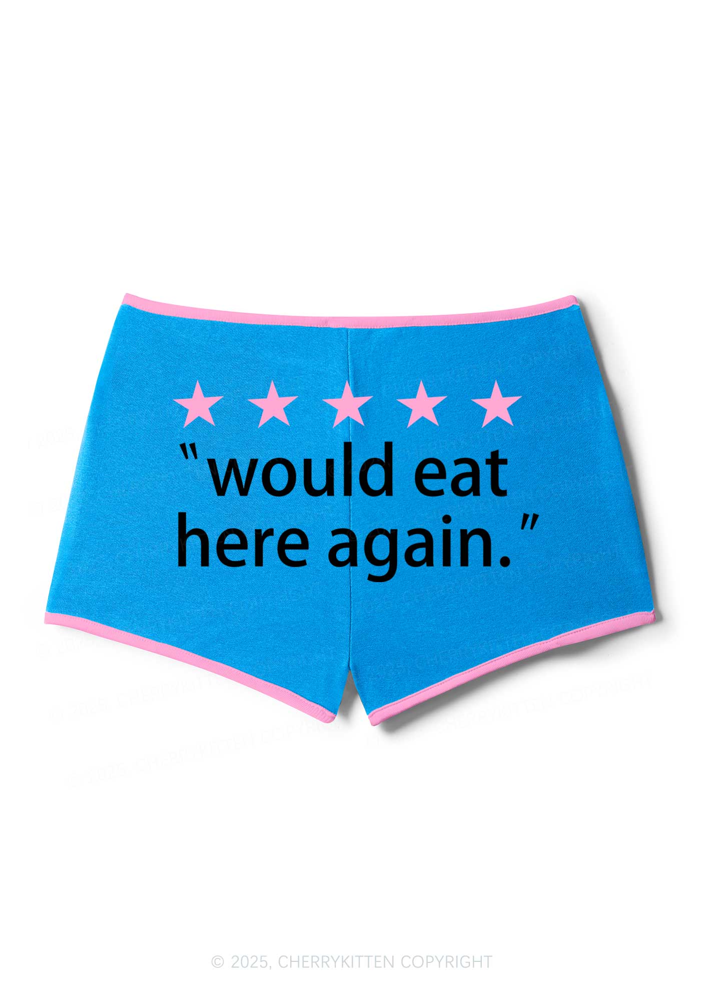 Eat Here Again Y2K Booty Shorts Cherrykitten - Image 4