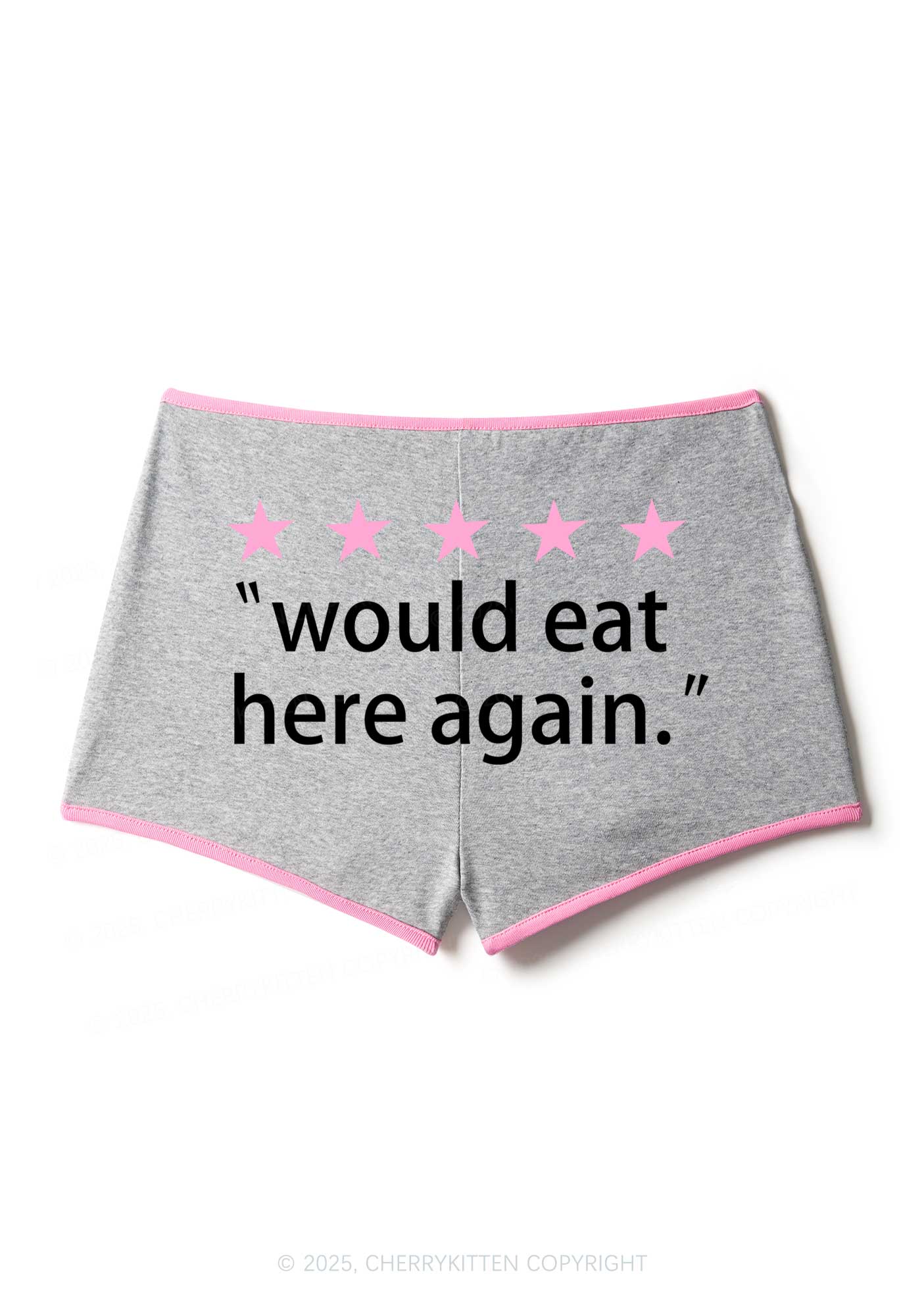 Eat Here Again Y2K Booty Shorts Cherrykitten - Image 5