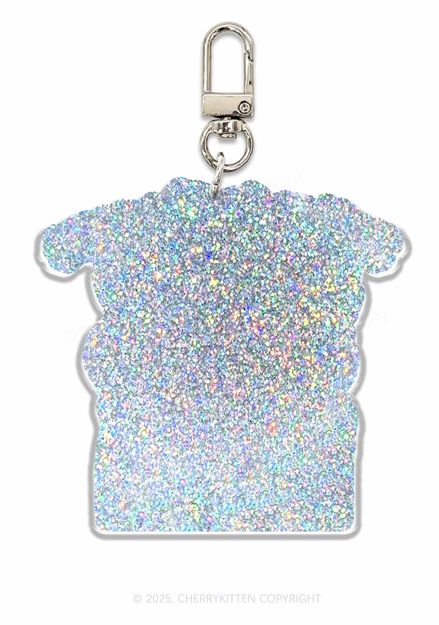 Eat Me Out Bunny 1Pc Y2K Glitter Keychain Cherrykitten - Image 2