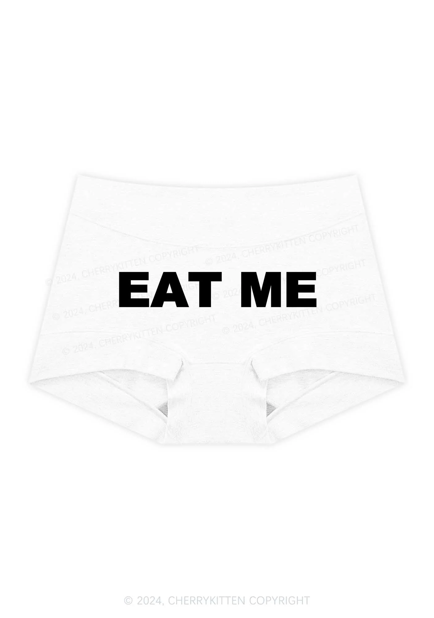 Eat Me Y2K Mid Rise Waist Boyshort Cherrykitten - Image 4