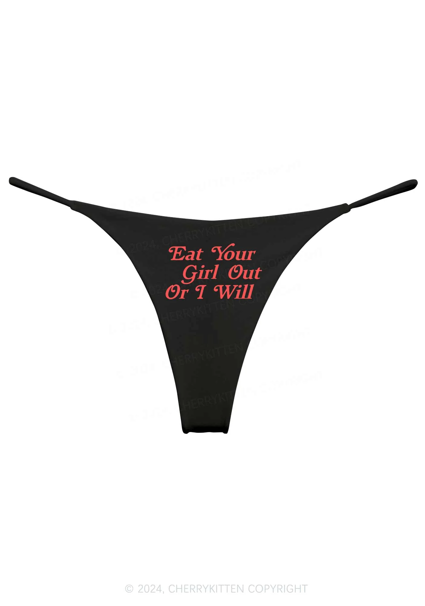 Eat Your Girl Out Y2K Bikini String Thong Cherrykitten - Image 3