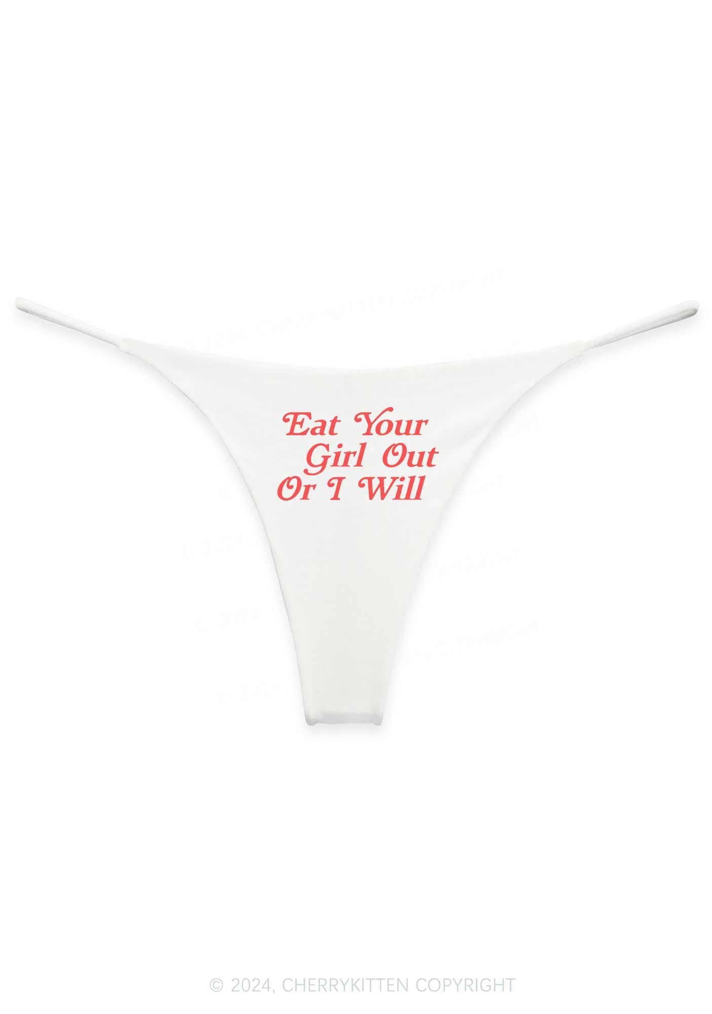 Eat Your Girl Out Y2K Bikini String Thong Cherrykitten - Image 4