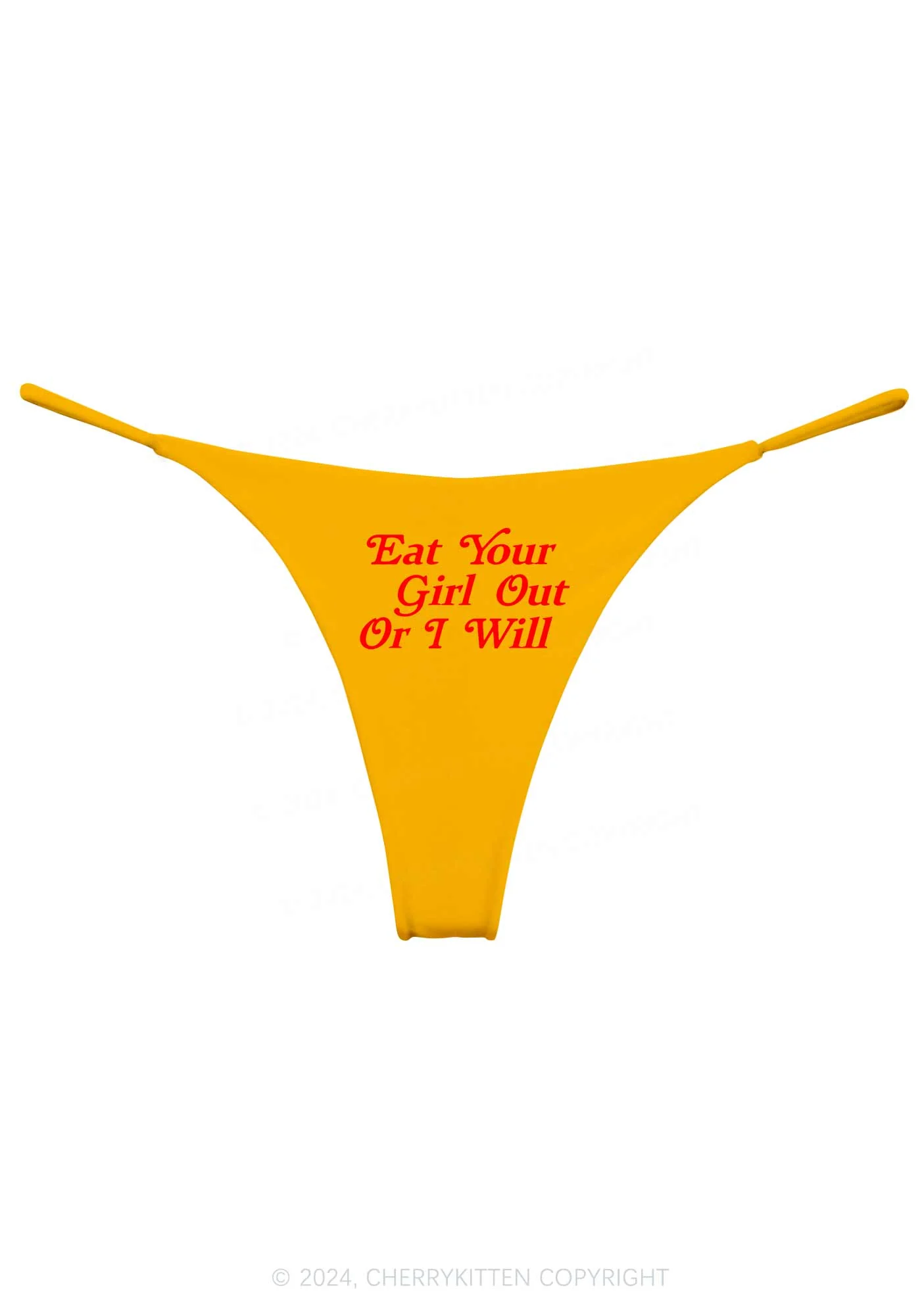 Eat Your Girl Out Y2K Bikini String Thong Cherrykitten - Image 6