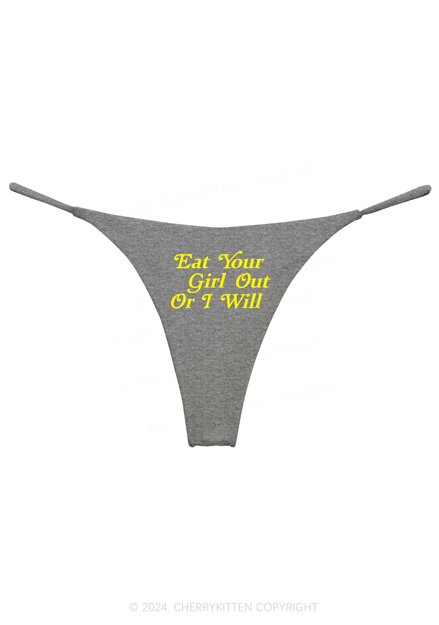 Eat Your Girl Out Y2K Bikini String Thong Cherrykitten - Image 8