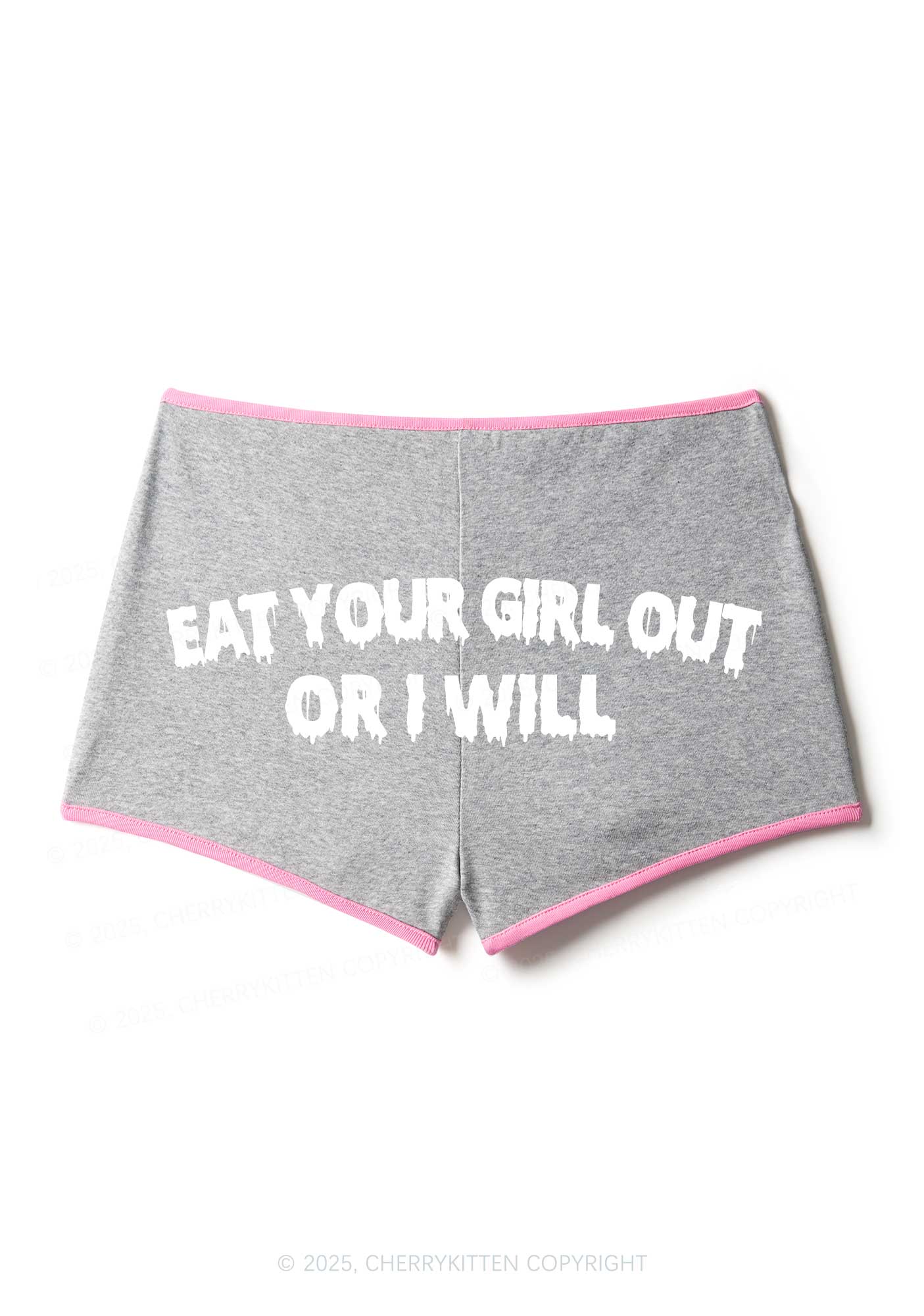 Eat Your Girl Out Y2K Booty Shorts Cherrykitten - Image 6