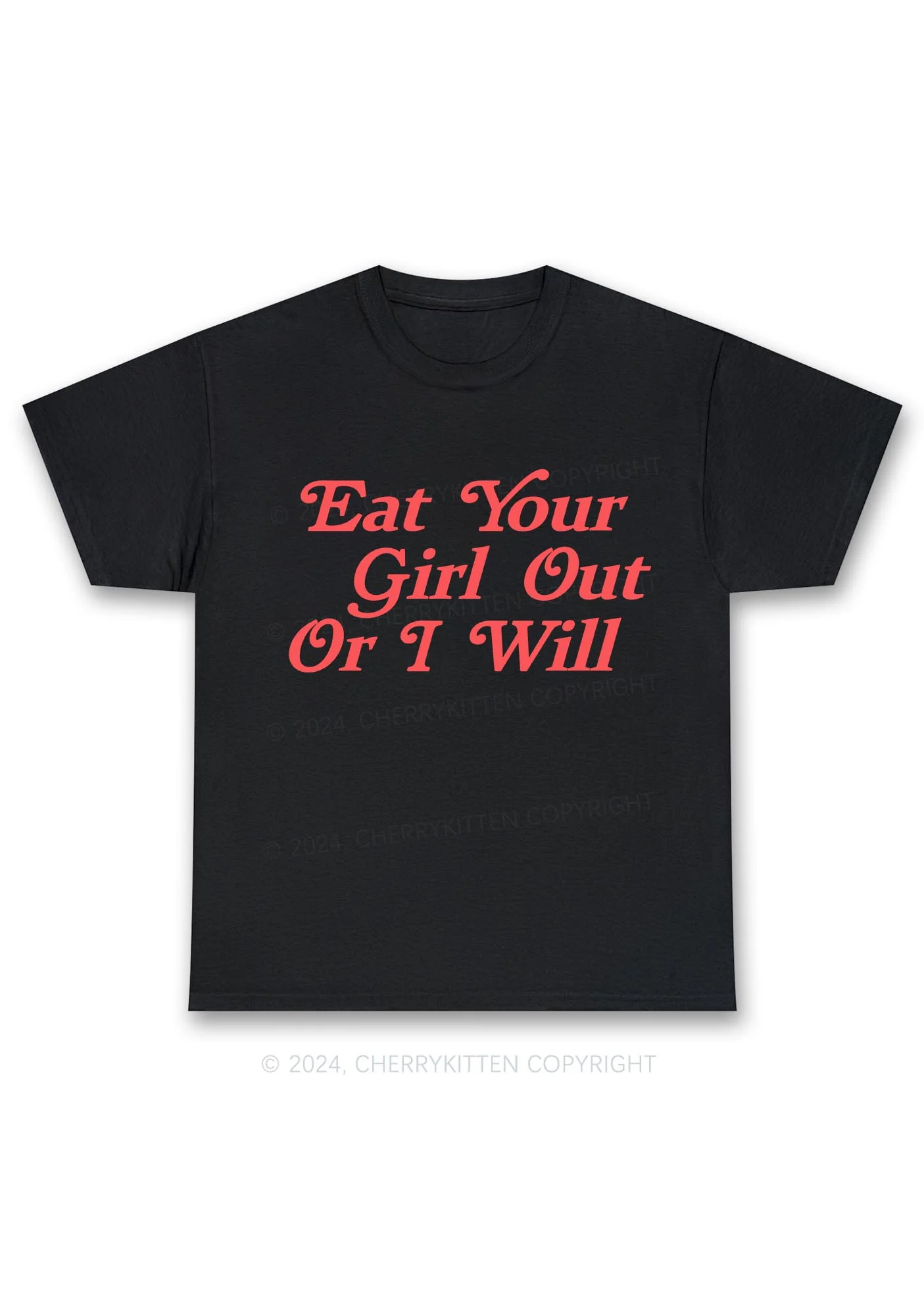 Eat Your Girl Out Y2K Chunky Shirt Cherrykitten - Image 3