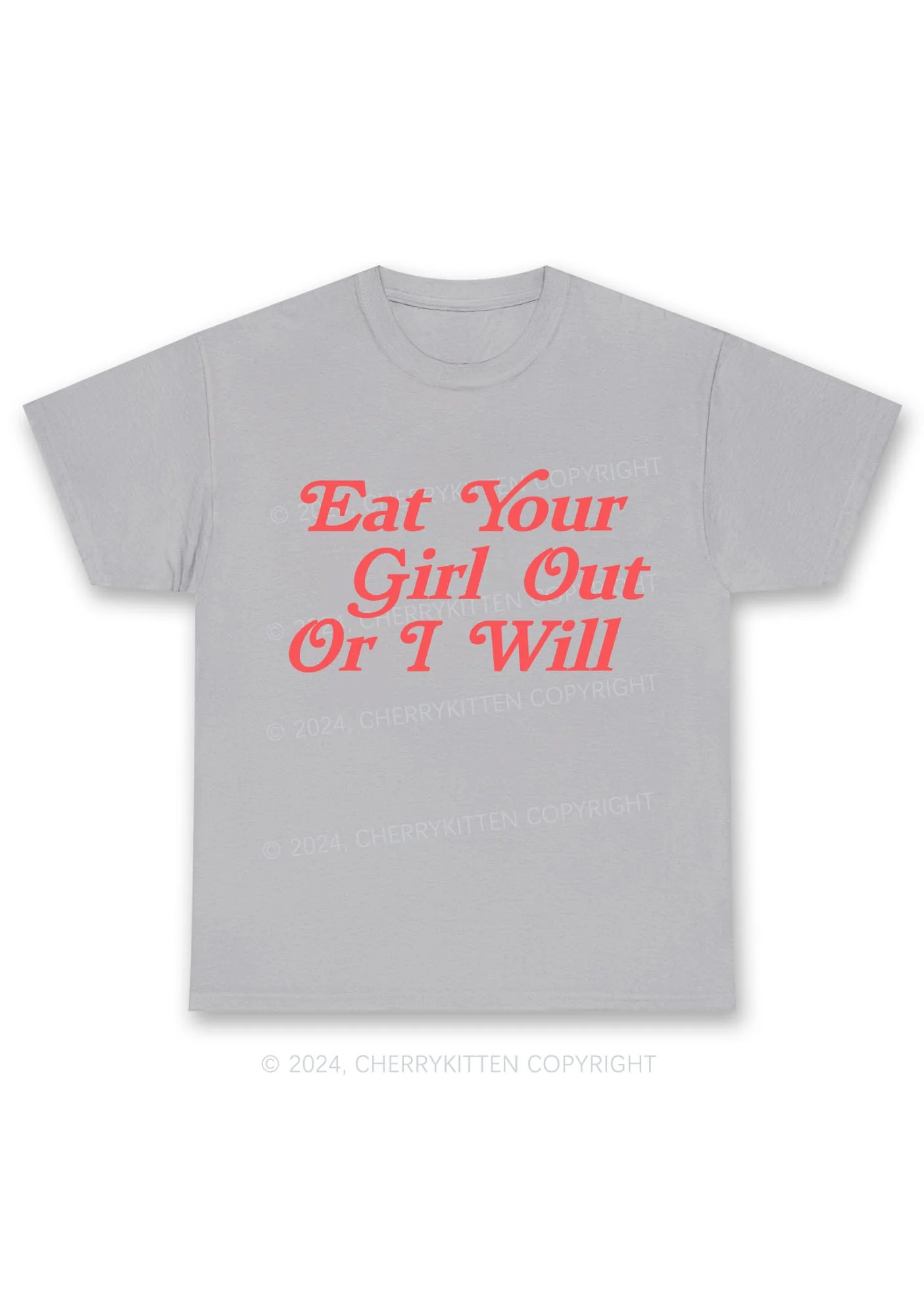 Eat Your Girl Out Y2K Chunky Shirt Cherrykitten - Image 7