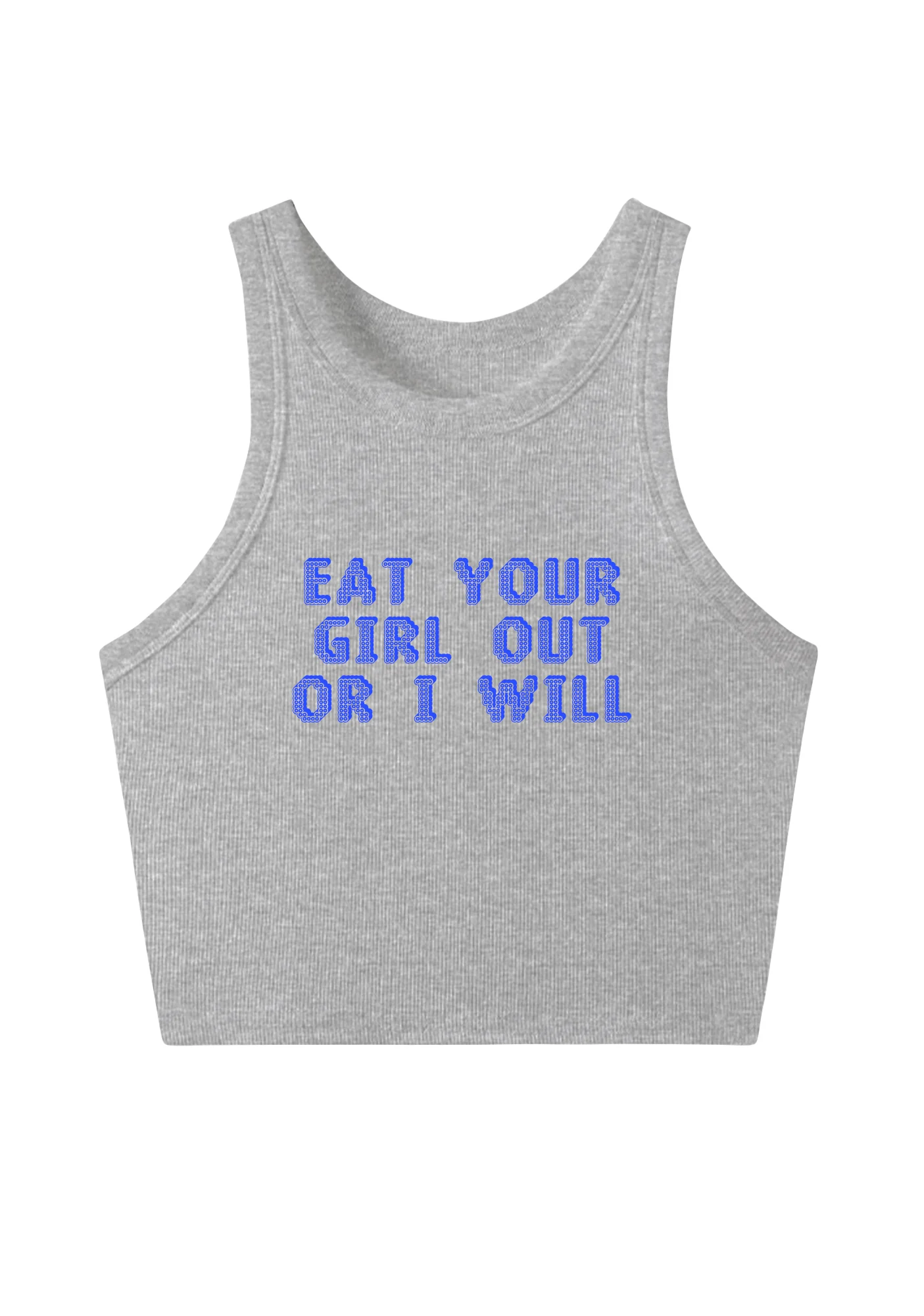 Eat Your Girl Out Y2K Crop Tank Top Cherrykitten - Image 7