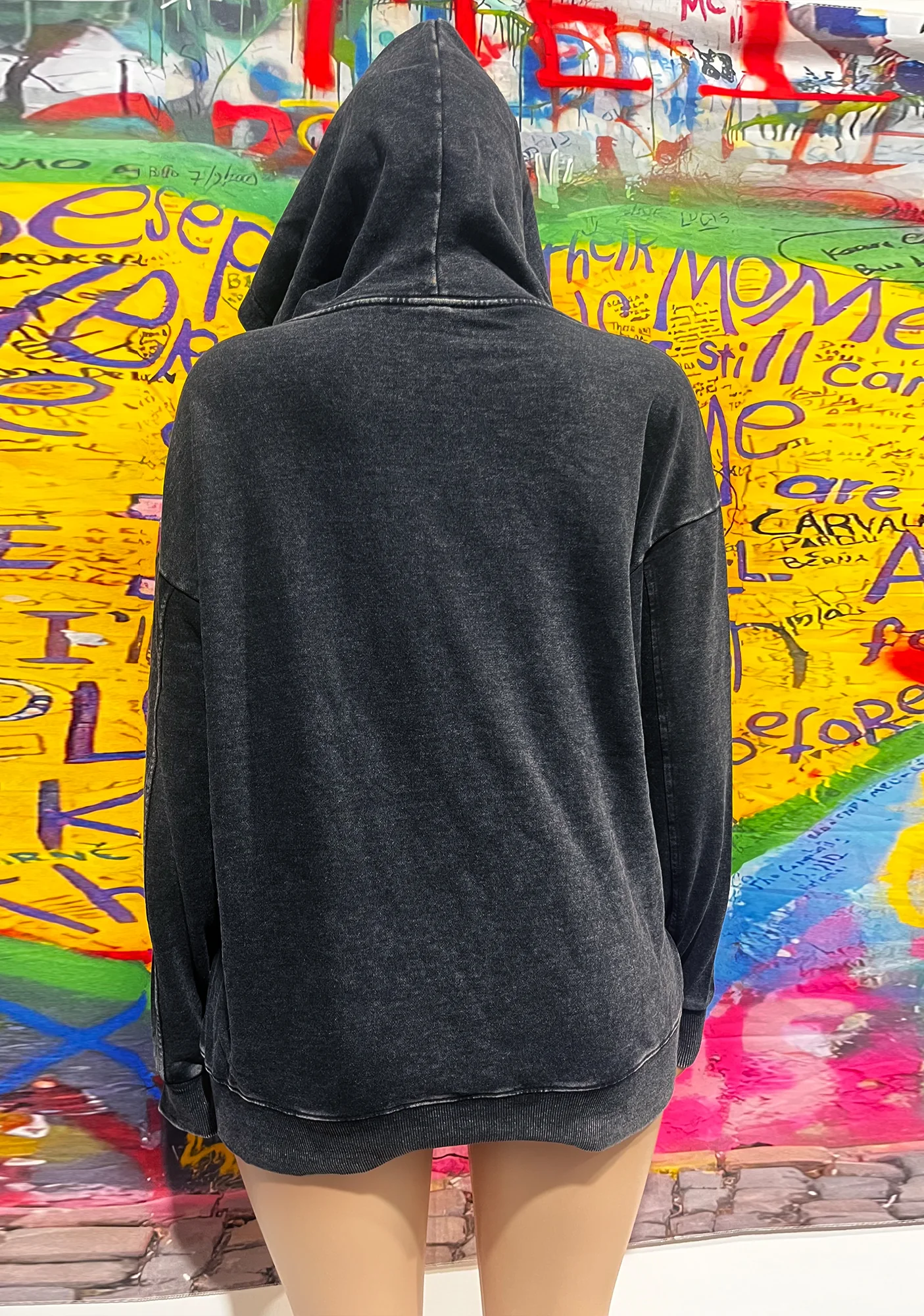 I Support A Mans Right Y2K Washed Hoodie Cherrykitten - Image 5