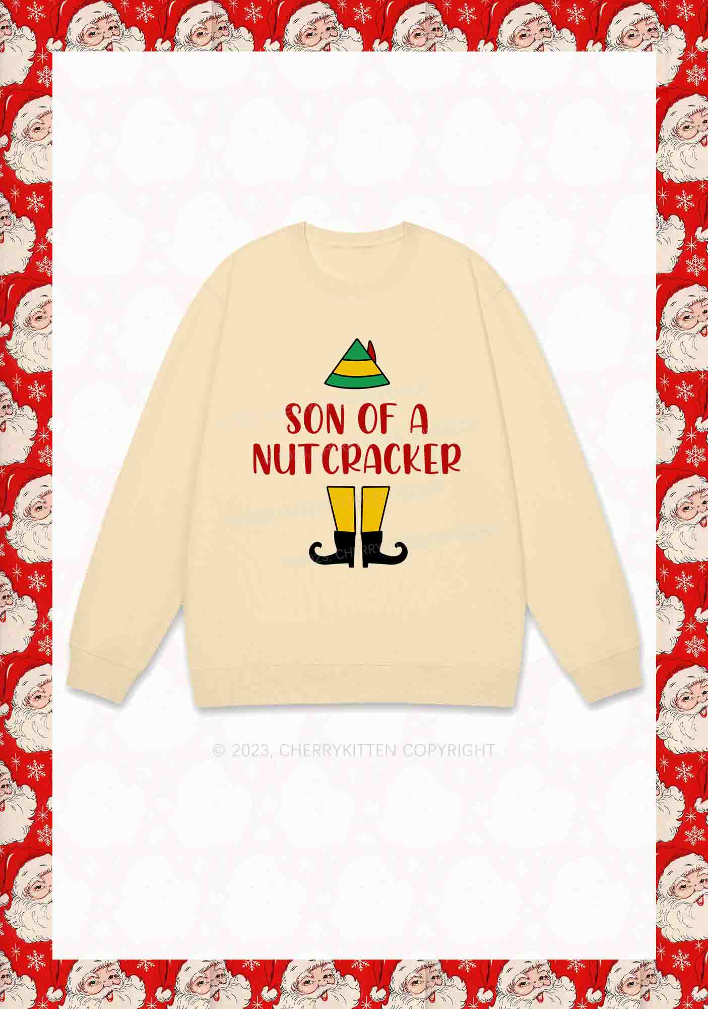 Elf Movie 10 Quotes Christmas Y2K Sweatshirt Cherrykitten - Image 6