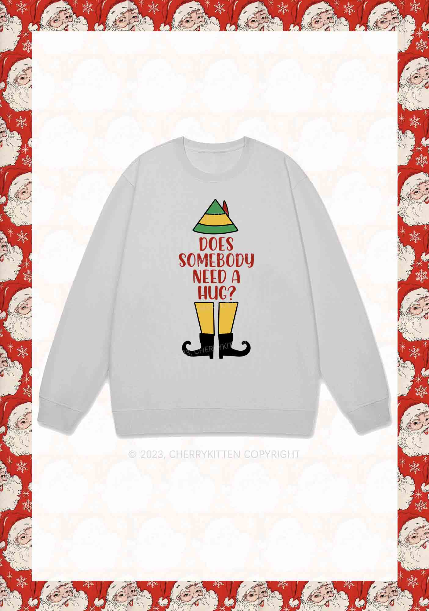 Elf Movie 10 Quotes Christmas Y2K Sweatshirt Cherrykitten - Image 7