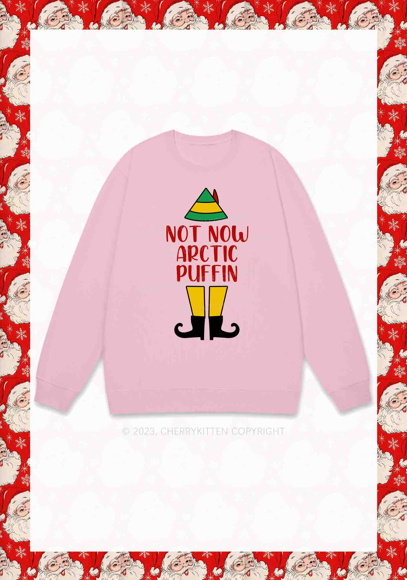 Elf Movie 10 Quotes Christmas Y2K Sweatshirt Cherrykitten - Image 8