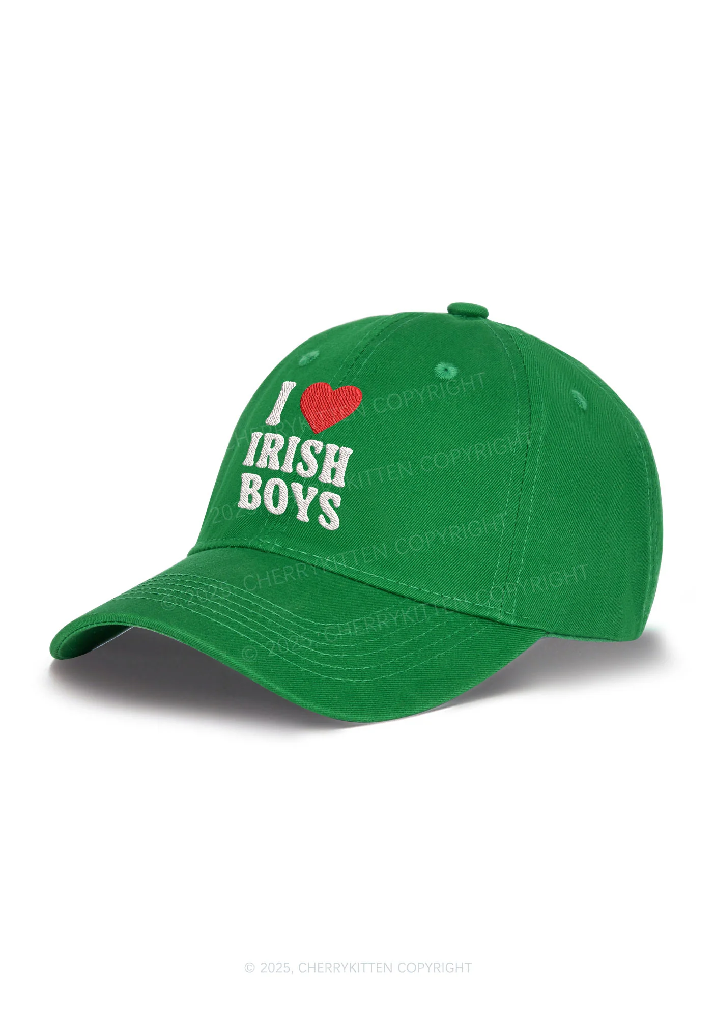 Embroidered Irish Boys St Patricks Y2K Baseball Cap Cherrykitten - Image 2