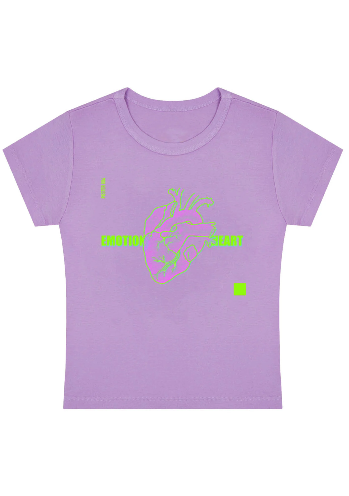 Emotion Heart Y2K Baby Tee - Image 4