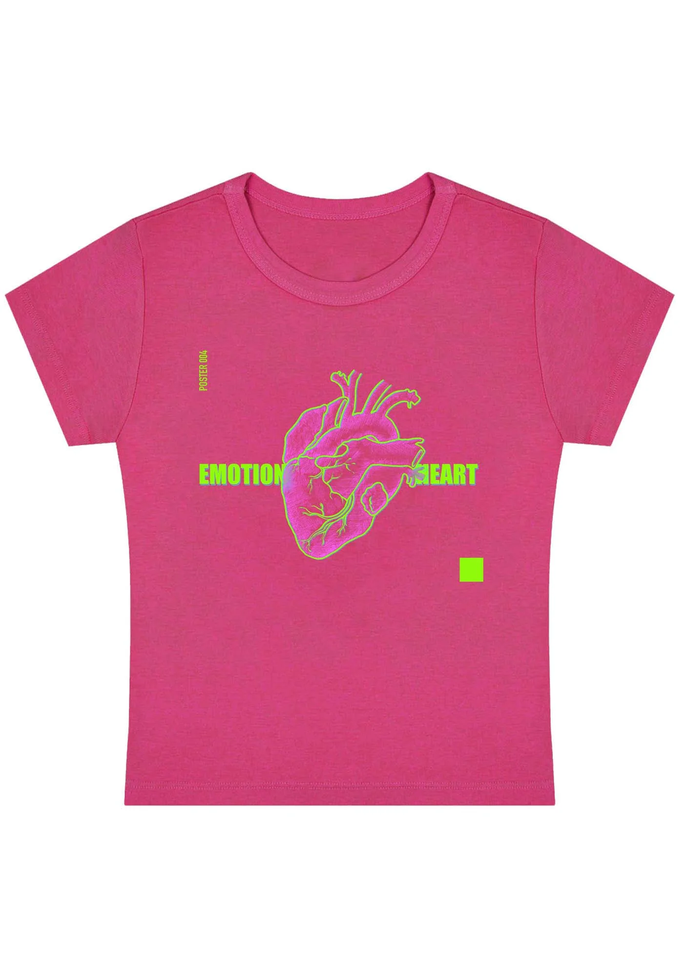 Emotion Heart Y2K Baby Tee - Image 5
