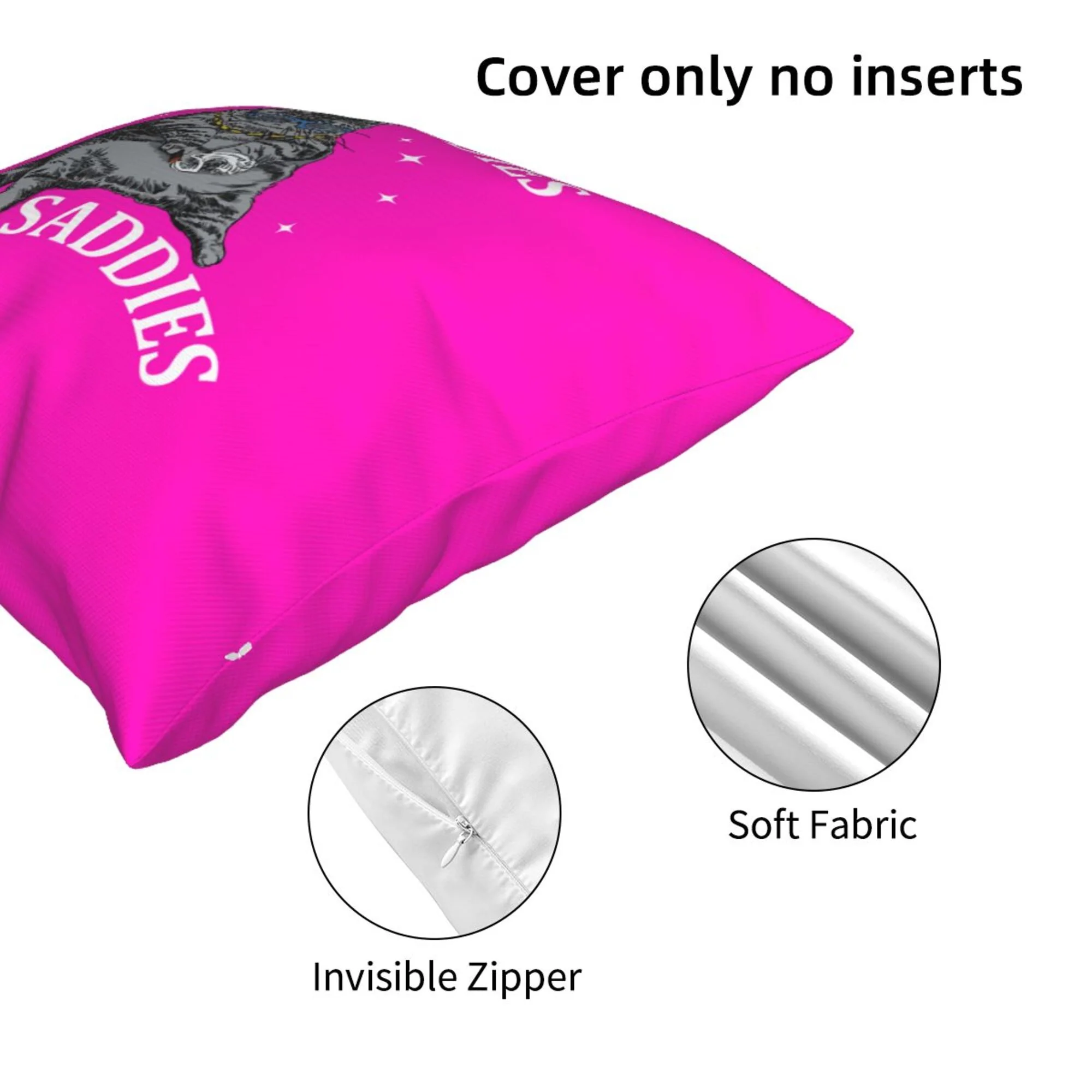 Even Baddies Get Saddies Y2K Throw Pillow Cover Cherrykitten - Image 4