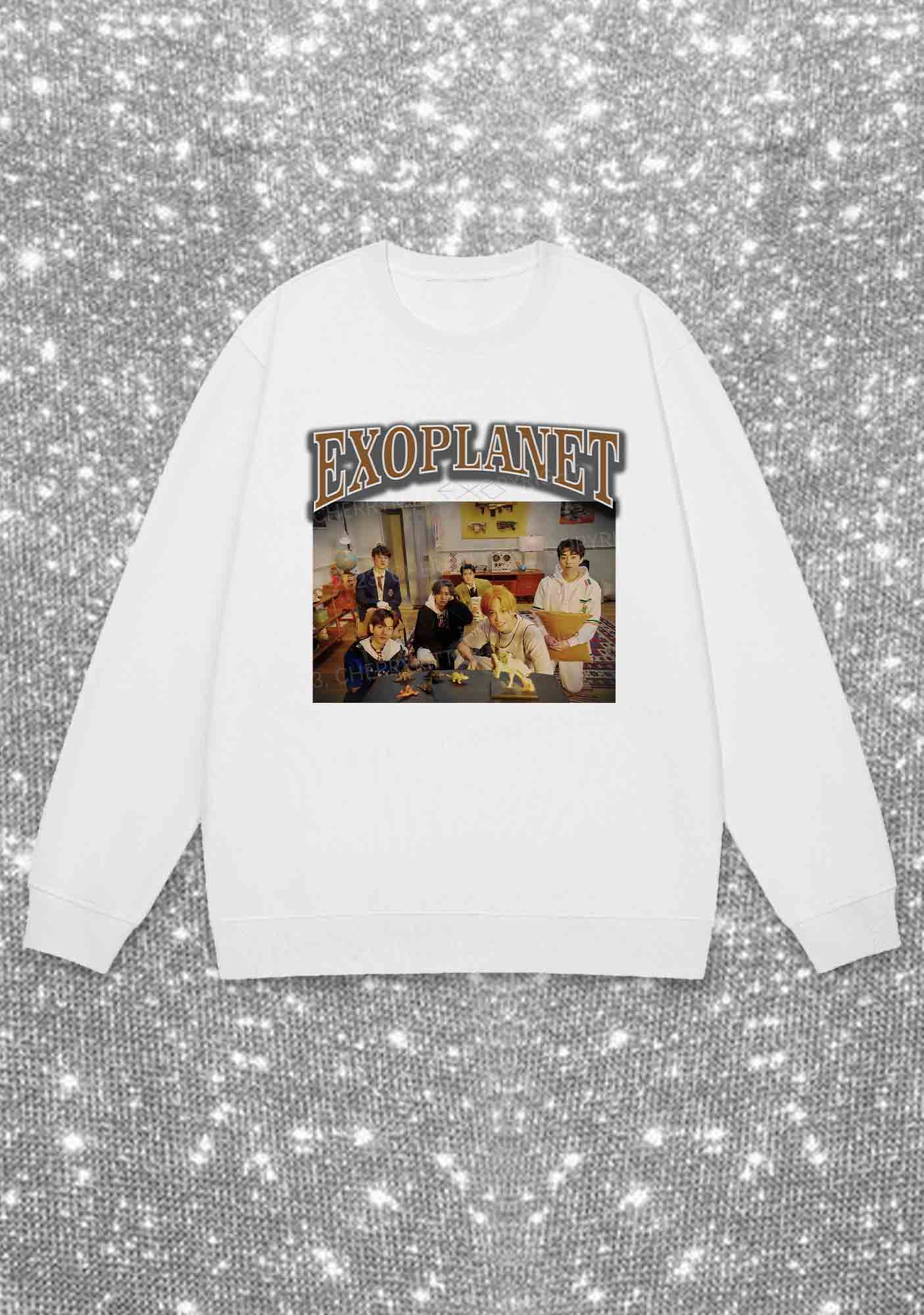 Exoplanet Kpop Y2K Sweatshirt Cherrykitten - Image 3