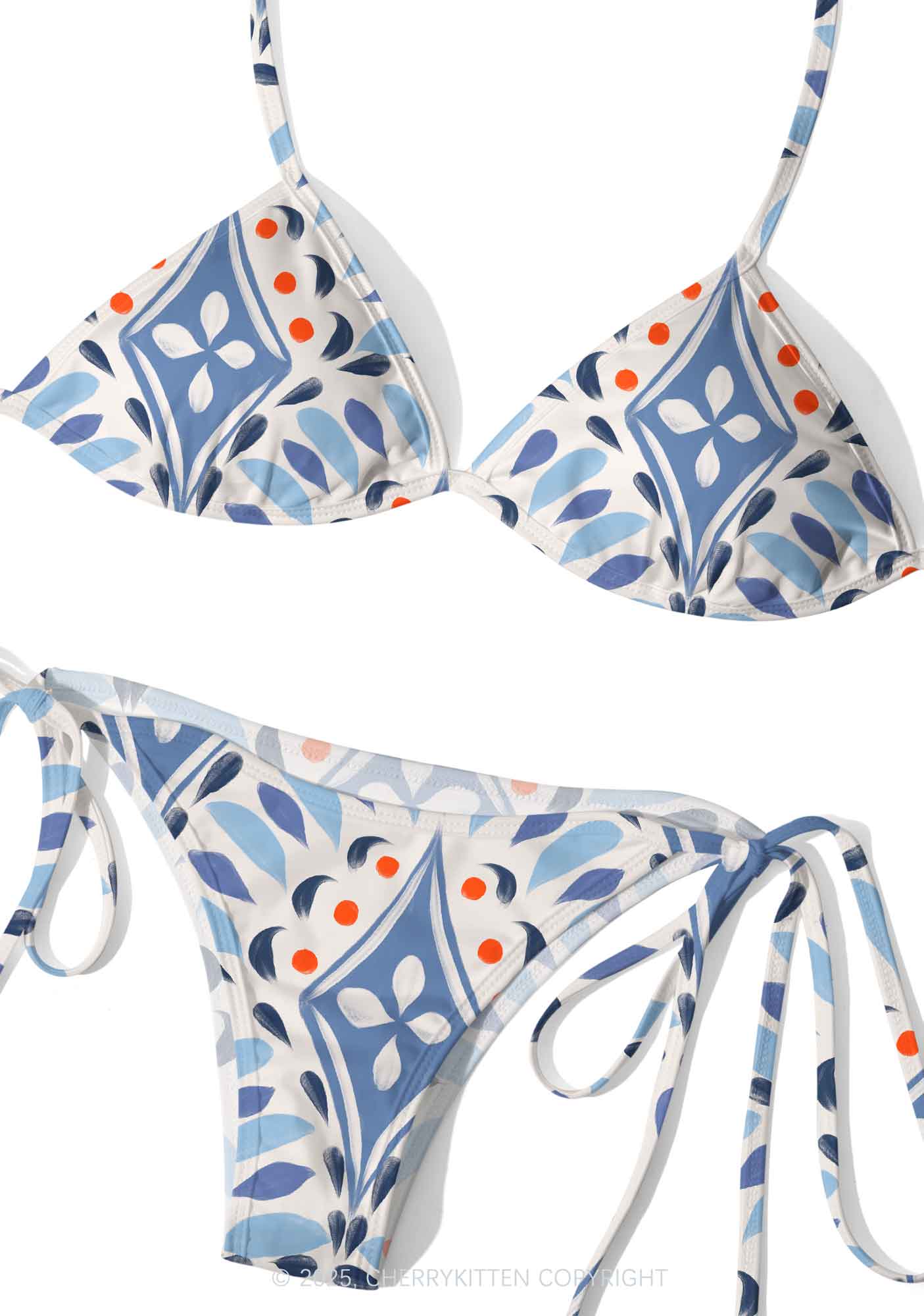 Exotic Art Y2K Print Bikini Set Cherrykitten - Image 3