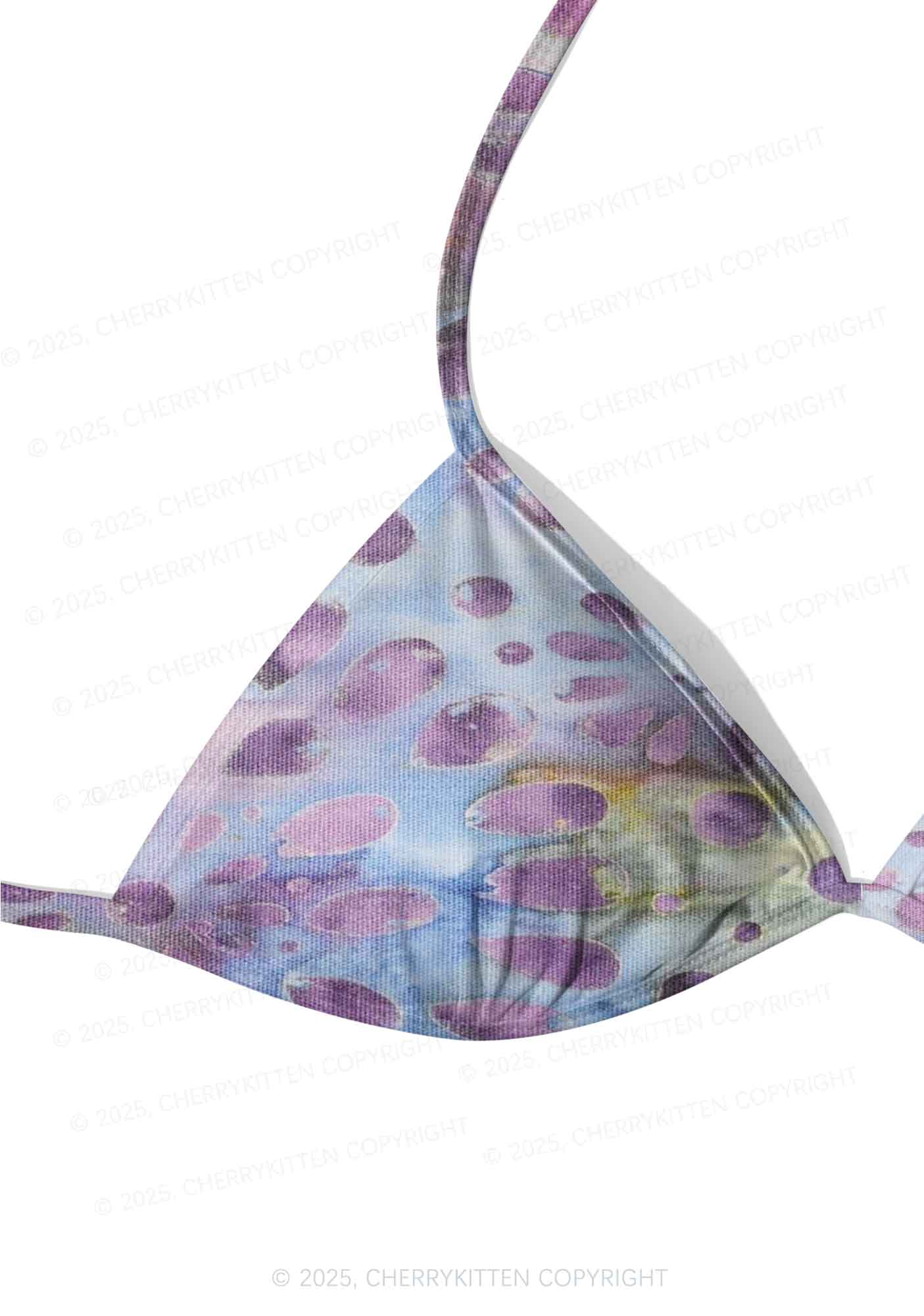 Exotic Bubble Y2K Print Bikini Set Cherrykitten - Image 4