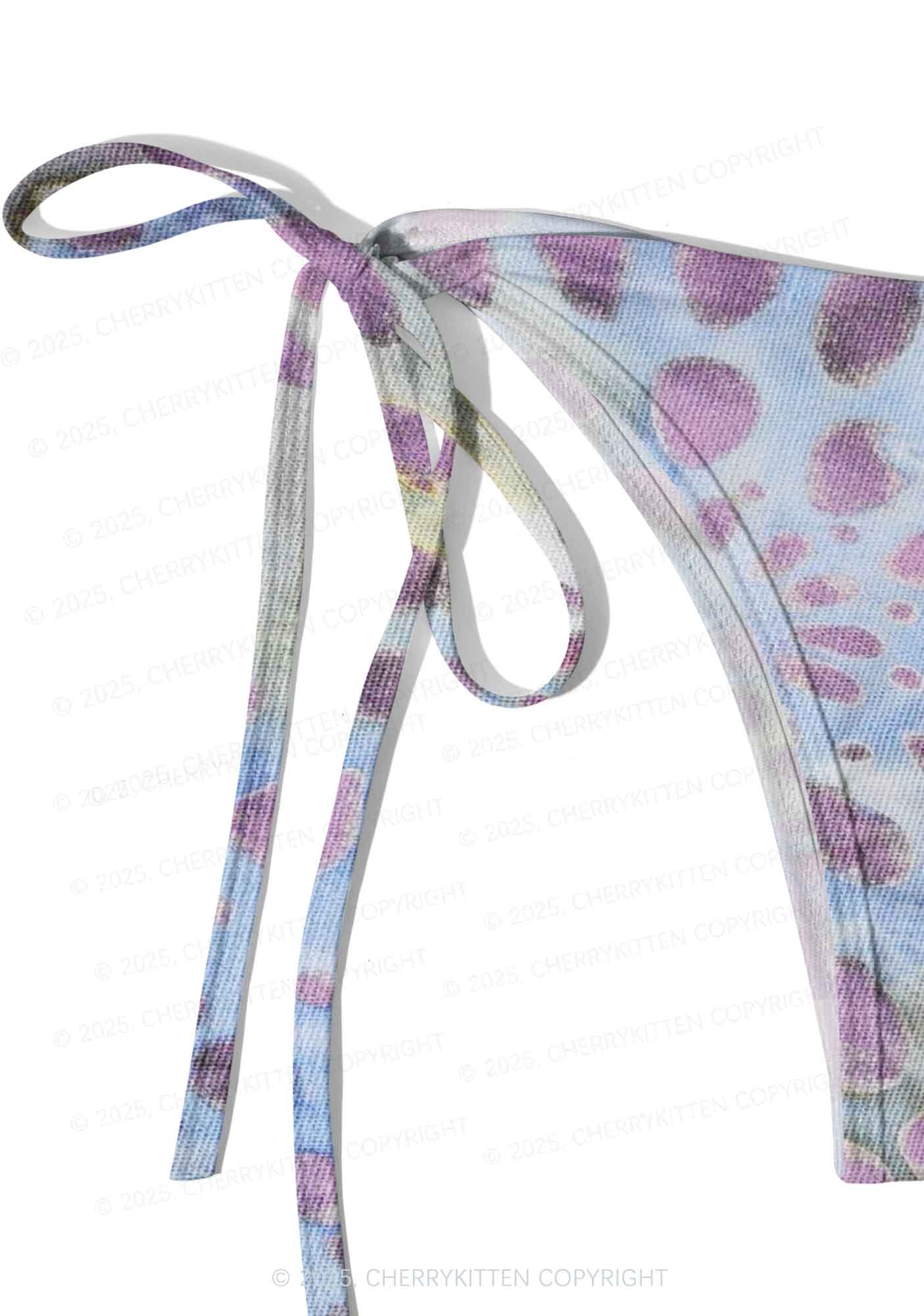 Exotic Bubble Y2K Print Bikini Set Cherrykitten - Image 5