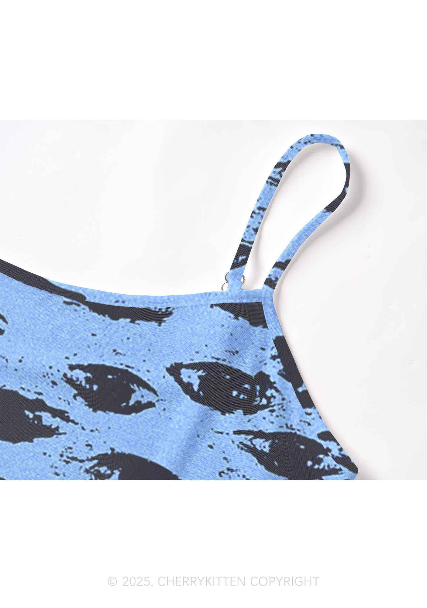 Eyes In The Blue Y2K Mesh Cami Tank Cherrykitten - Image 5