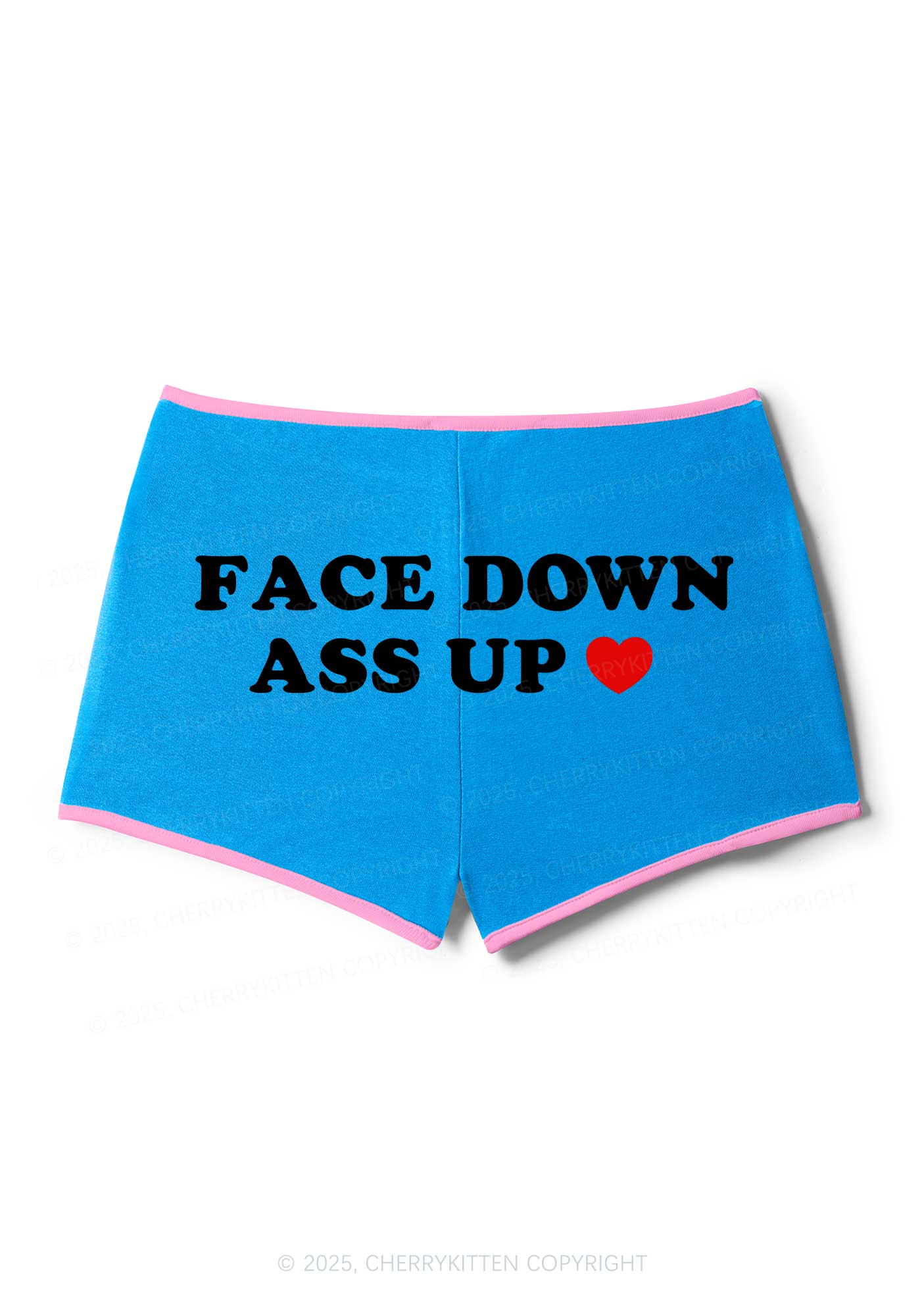 Face Down Y2K Booty Shorts Cherrykitten - Image 4
