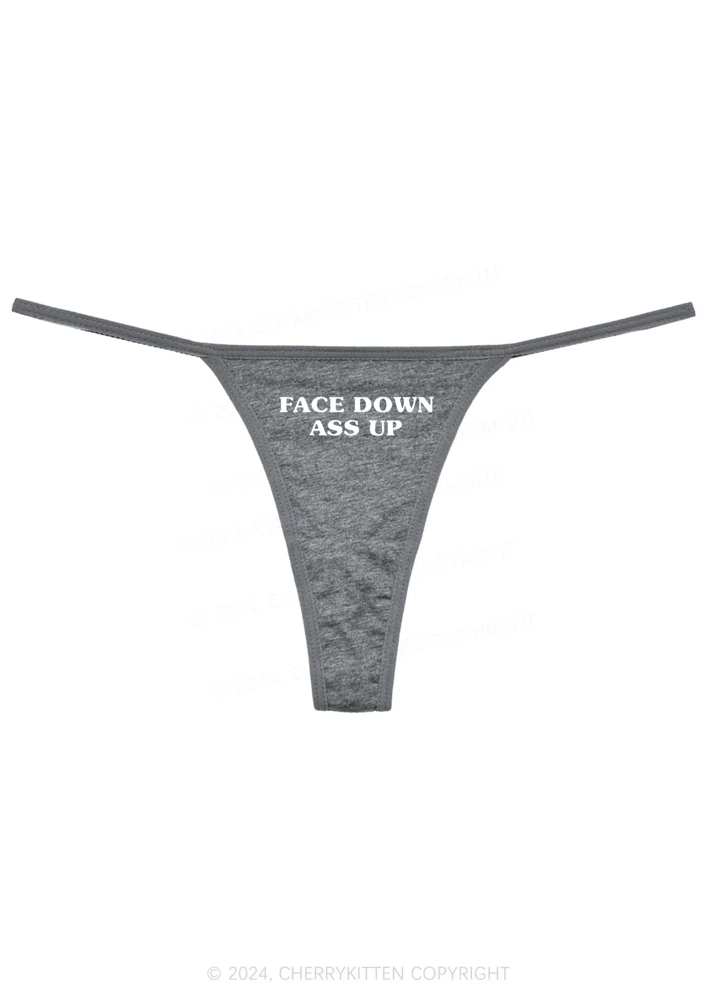 Face Down Y2K Flat String Thong Cherrykitten - Image 7
