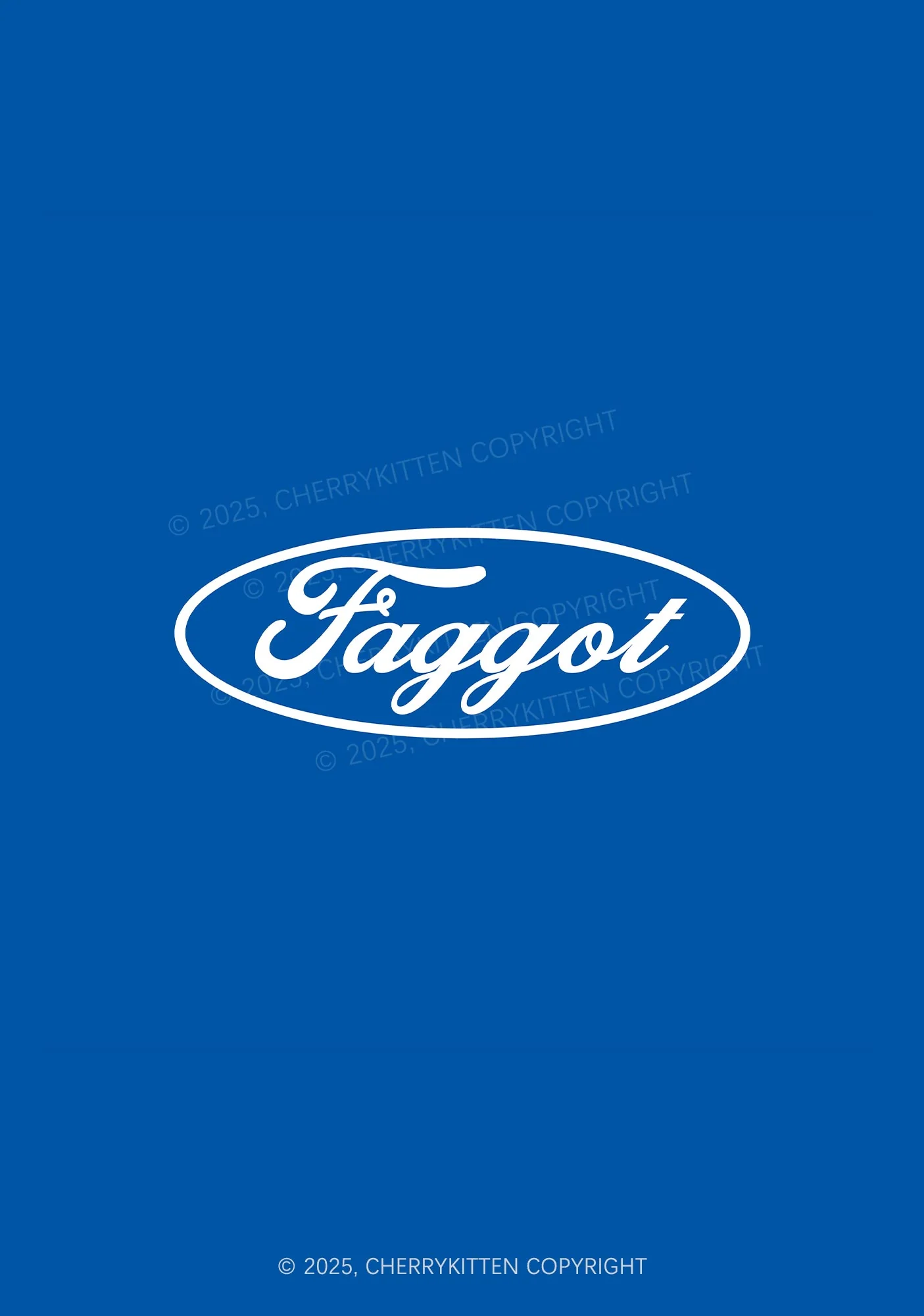 Faggot Pride 1Pc Y2K Pin Badge Cherrykitten - Image 2
