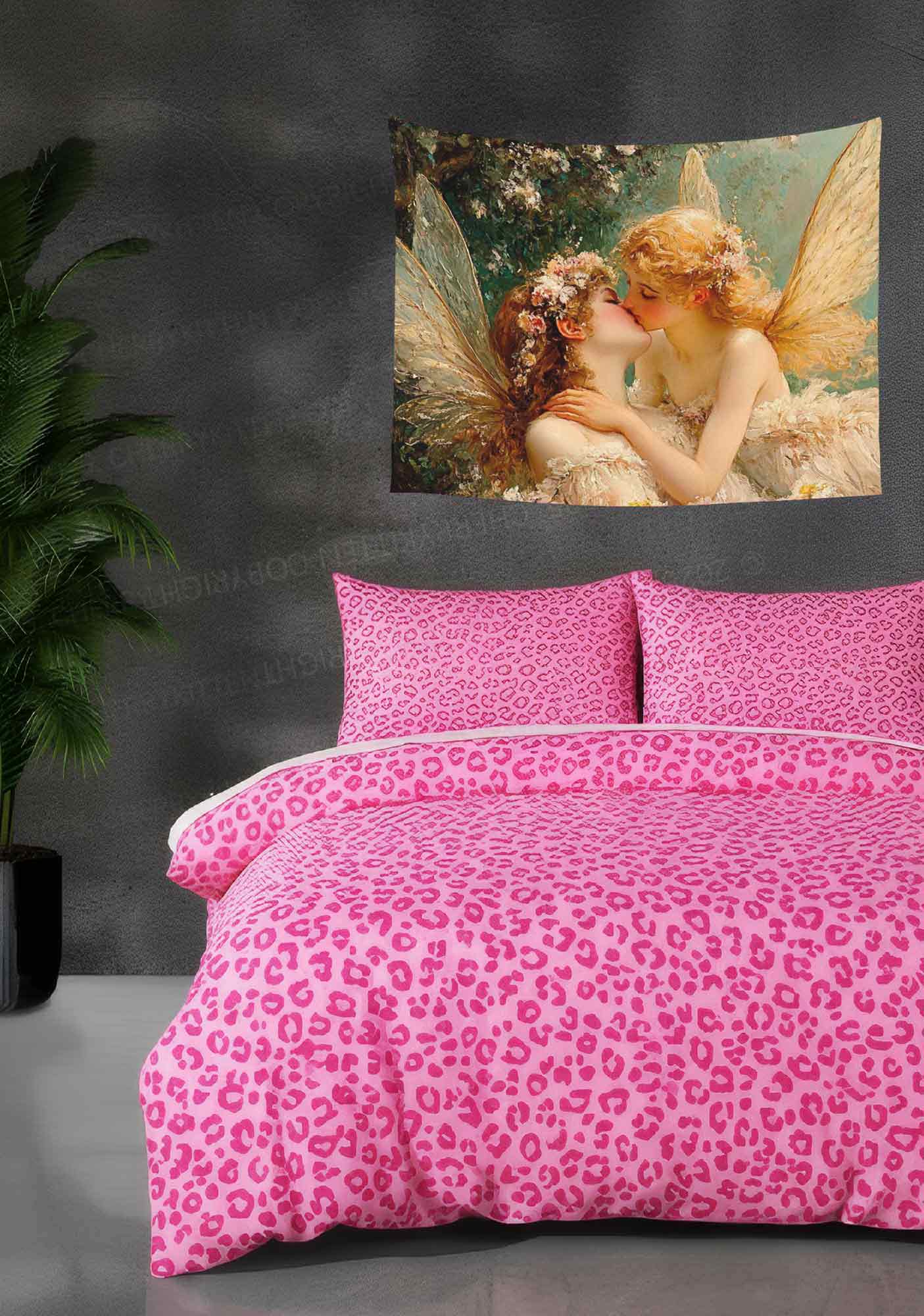 Fairy Kiss Flag Y2K Tapestry Cherrykitten - Image 2