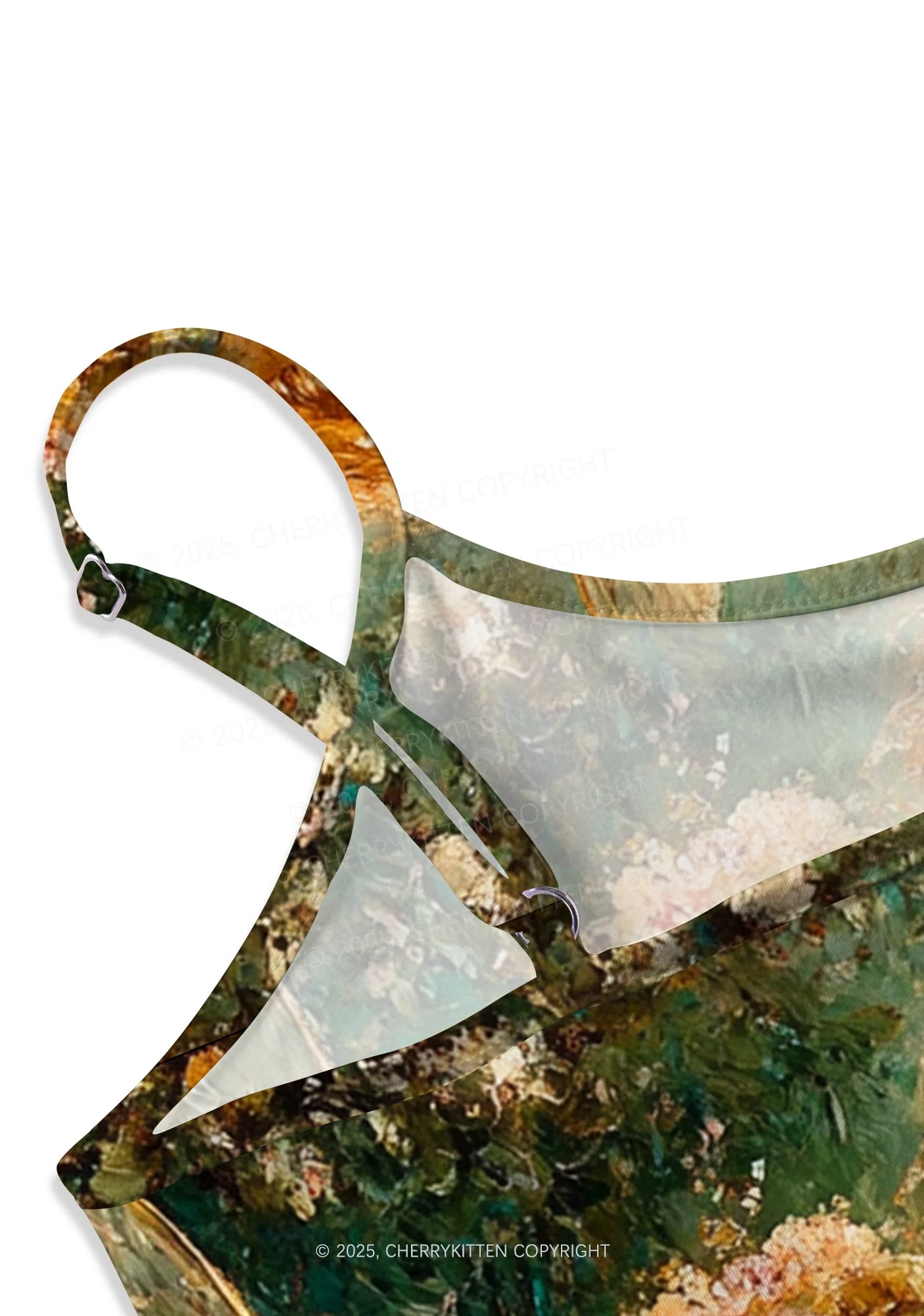 Fairy Kiss Y2K Print Cami Crop Top Cherrykitten - Image 3