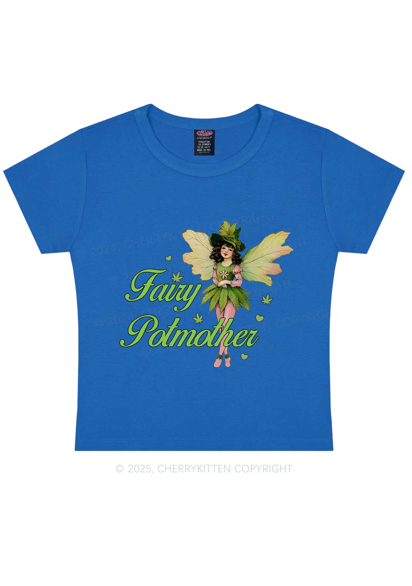 Fairy Potmother Y2K Baby Tee Cherrykitten - Image 10